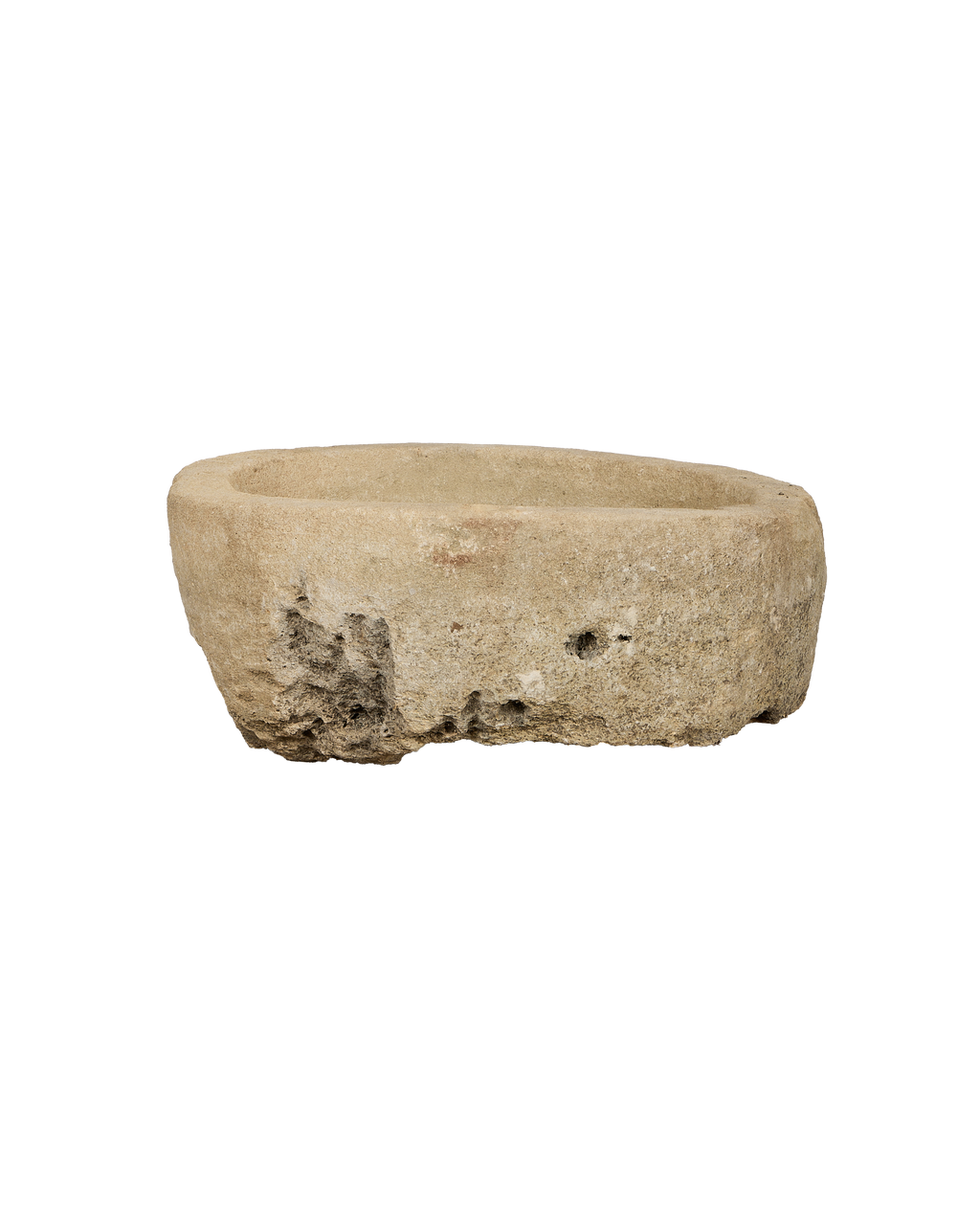 Olive Ateliers - Limestone Trough - Round