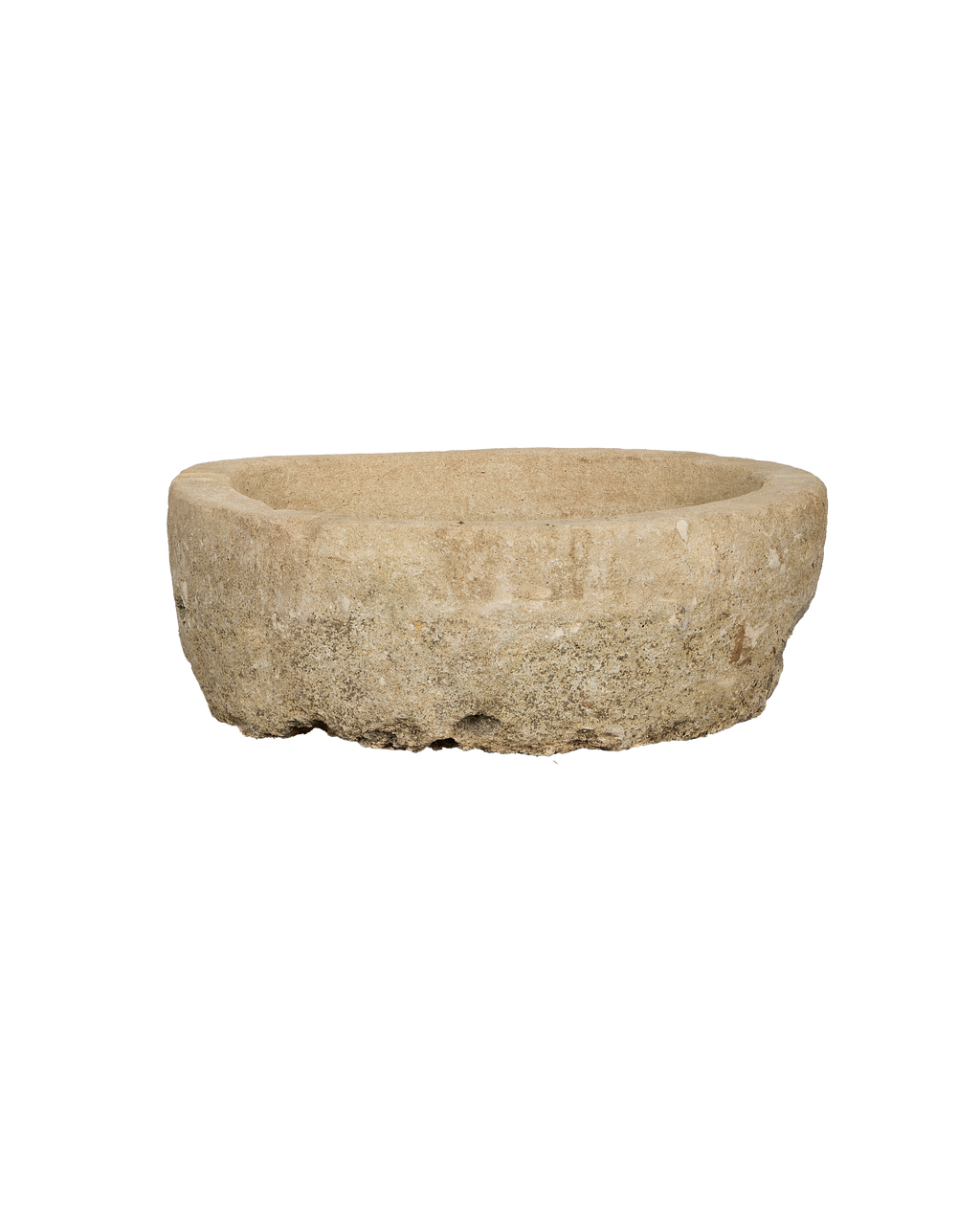 Olive Ateliers - Limestone Trough - Round