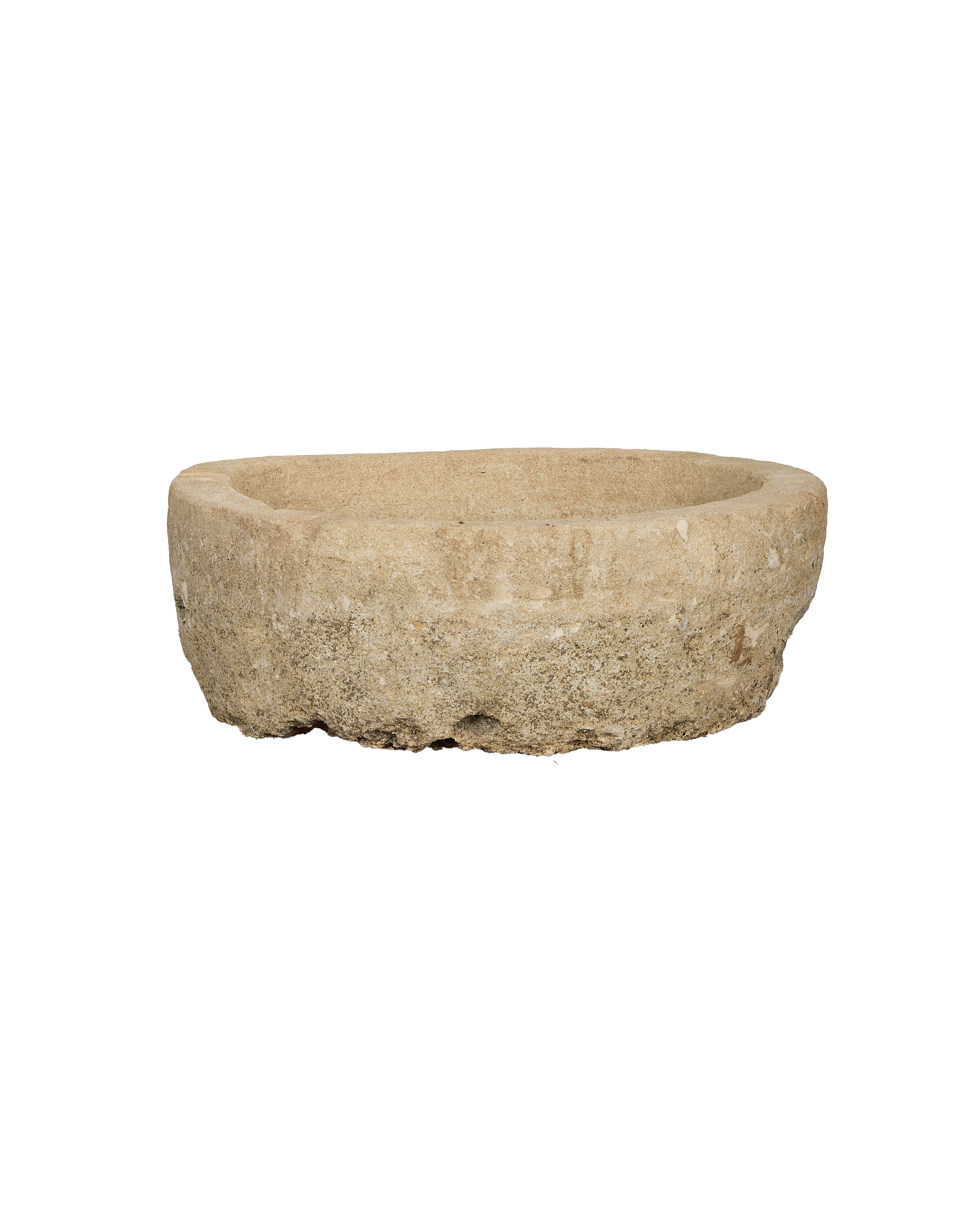 Olive Ateliers - Limestone Trough - Round