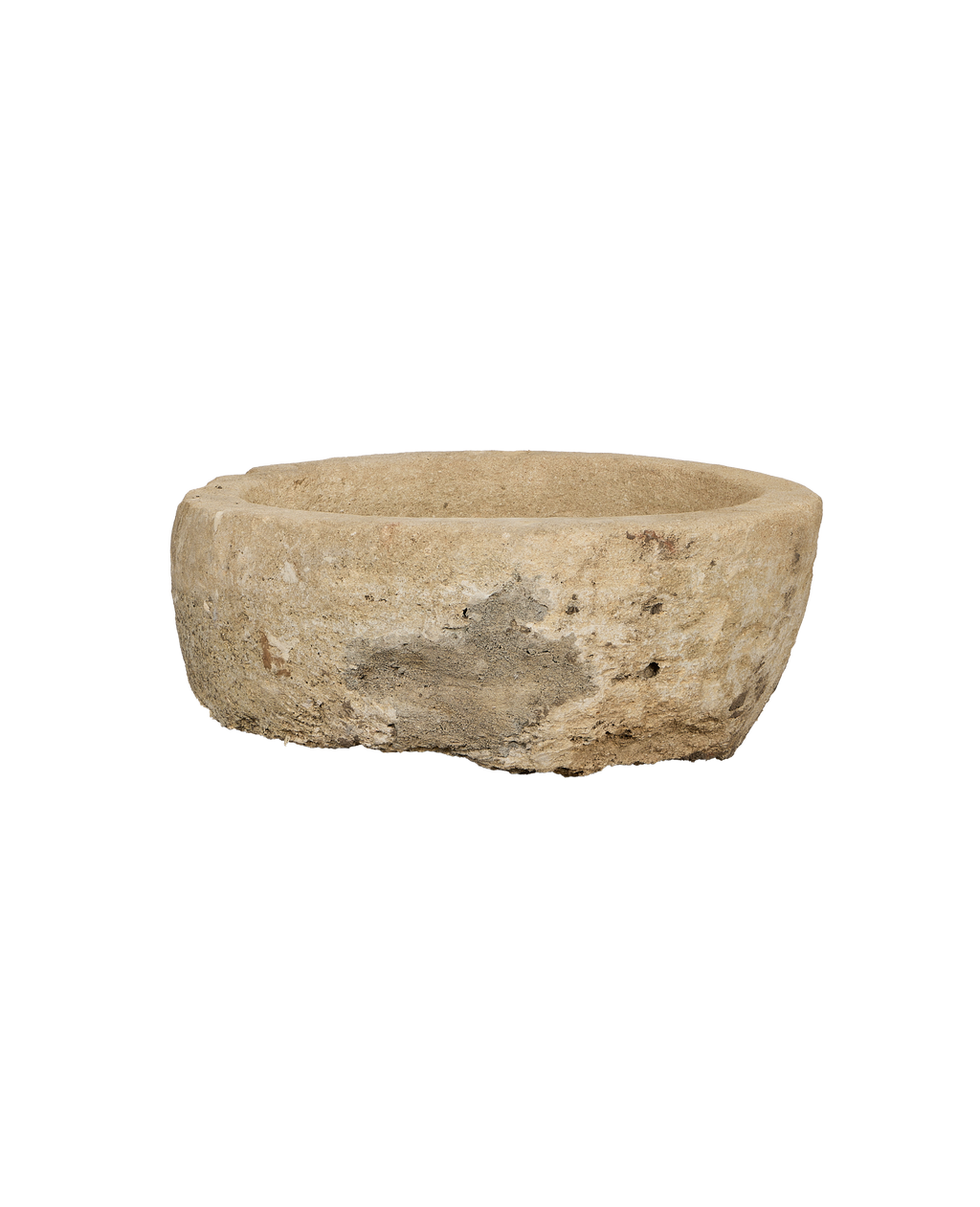 Olive Ateliers - Limestone Trough - Round