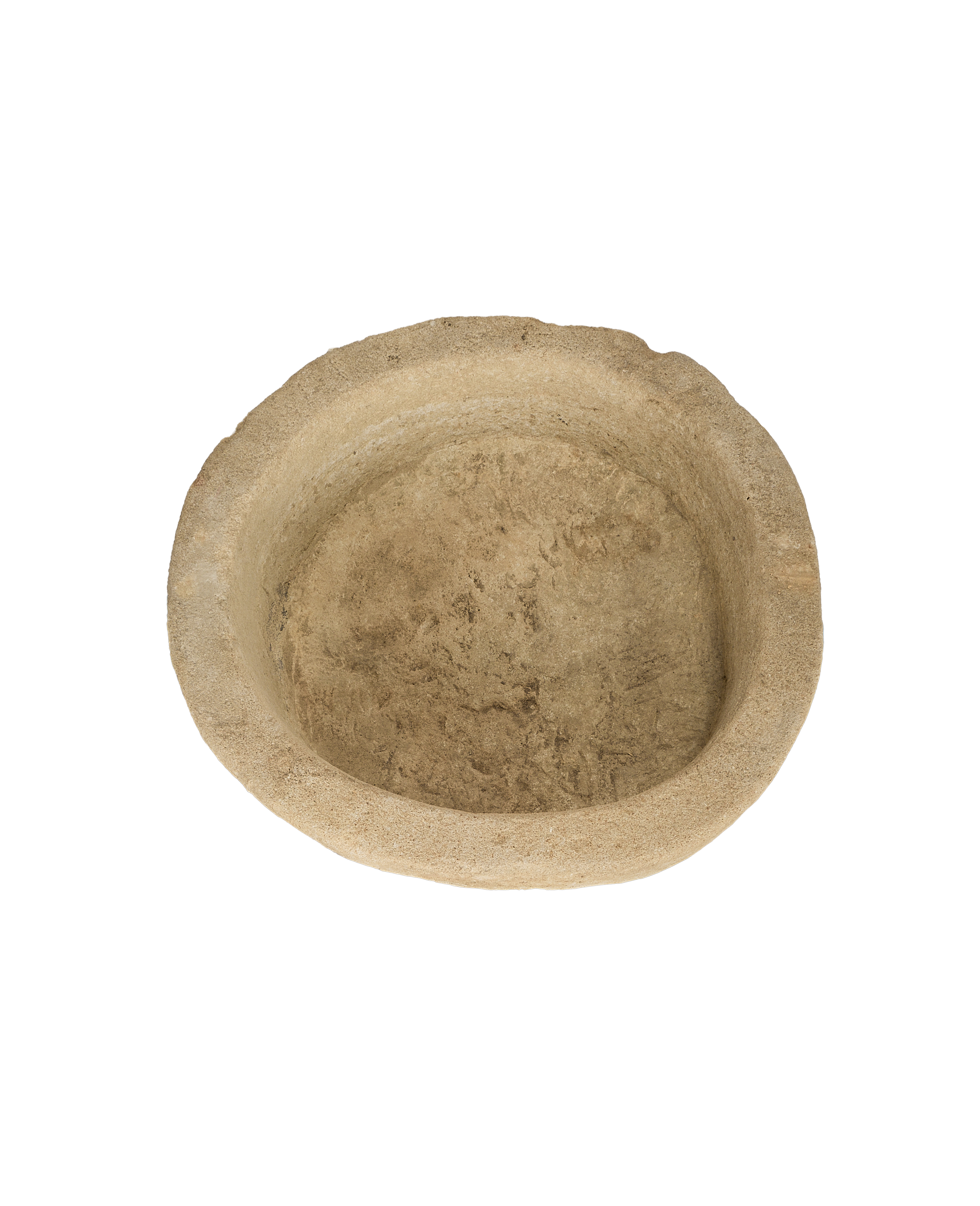 Olive Ateliers - Limestone Trough - Round