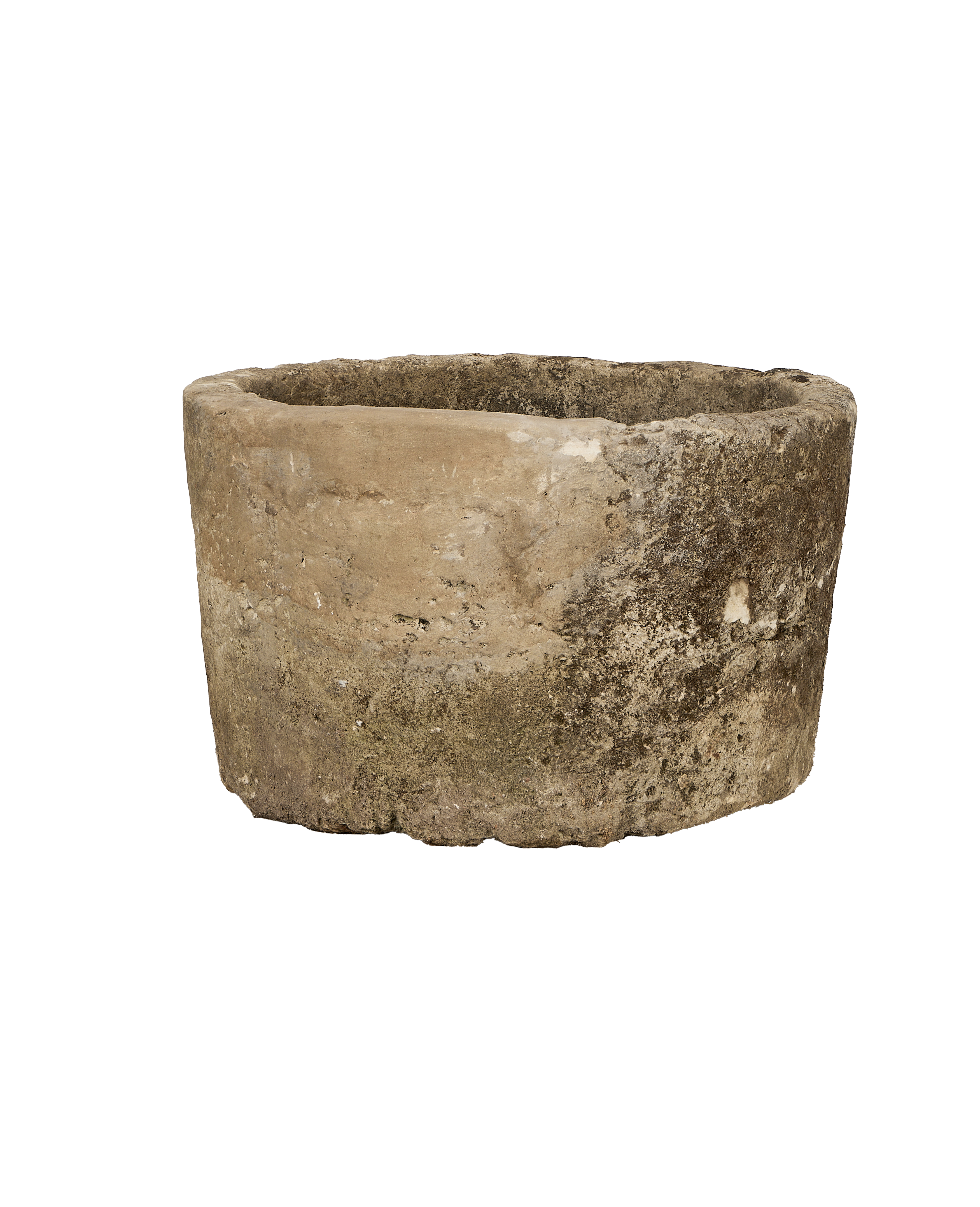 Olive Ateliers - Limestone Trough - Round