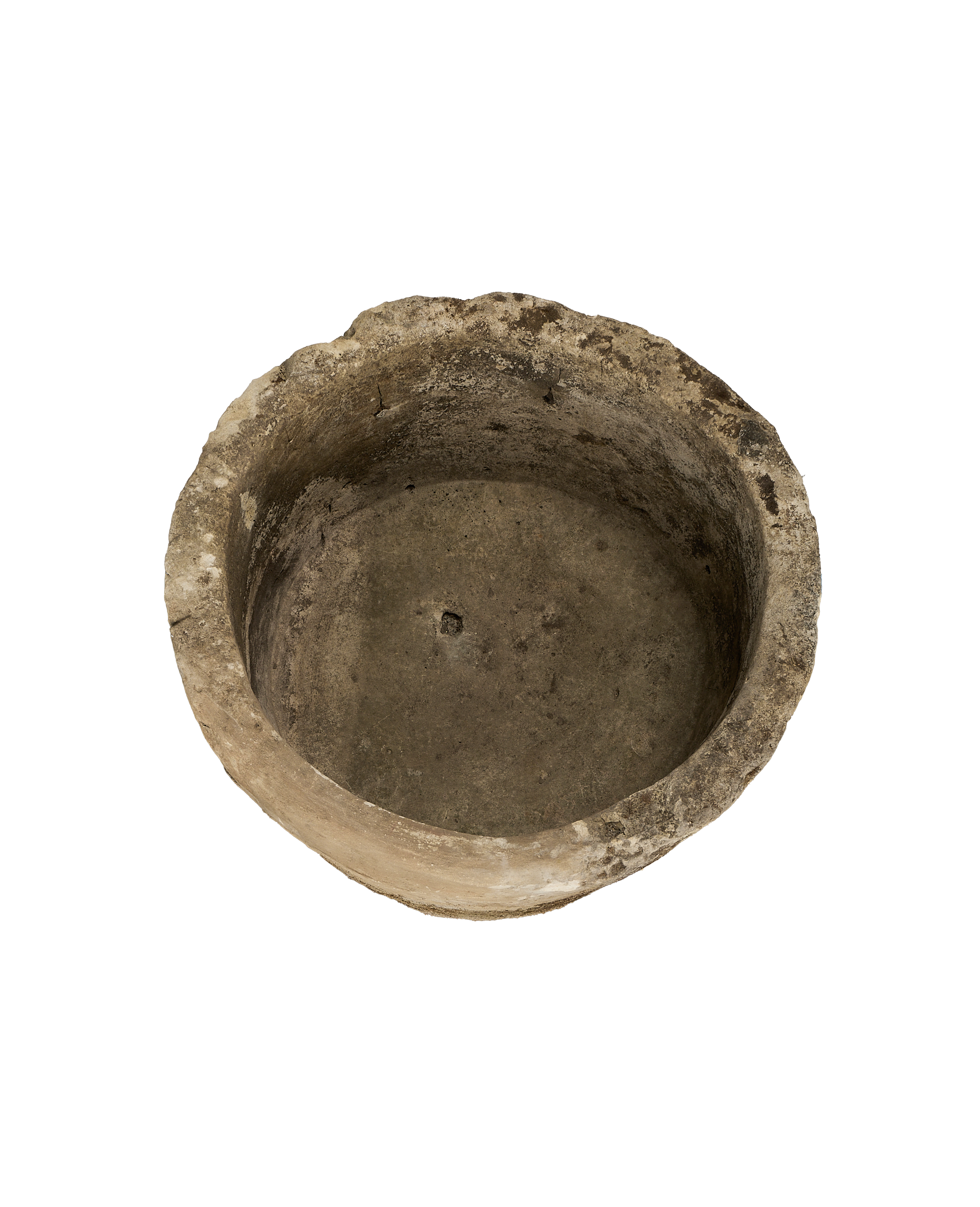Olive Ateliers - Limestone Trough - Round