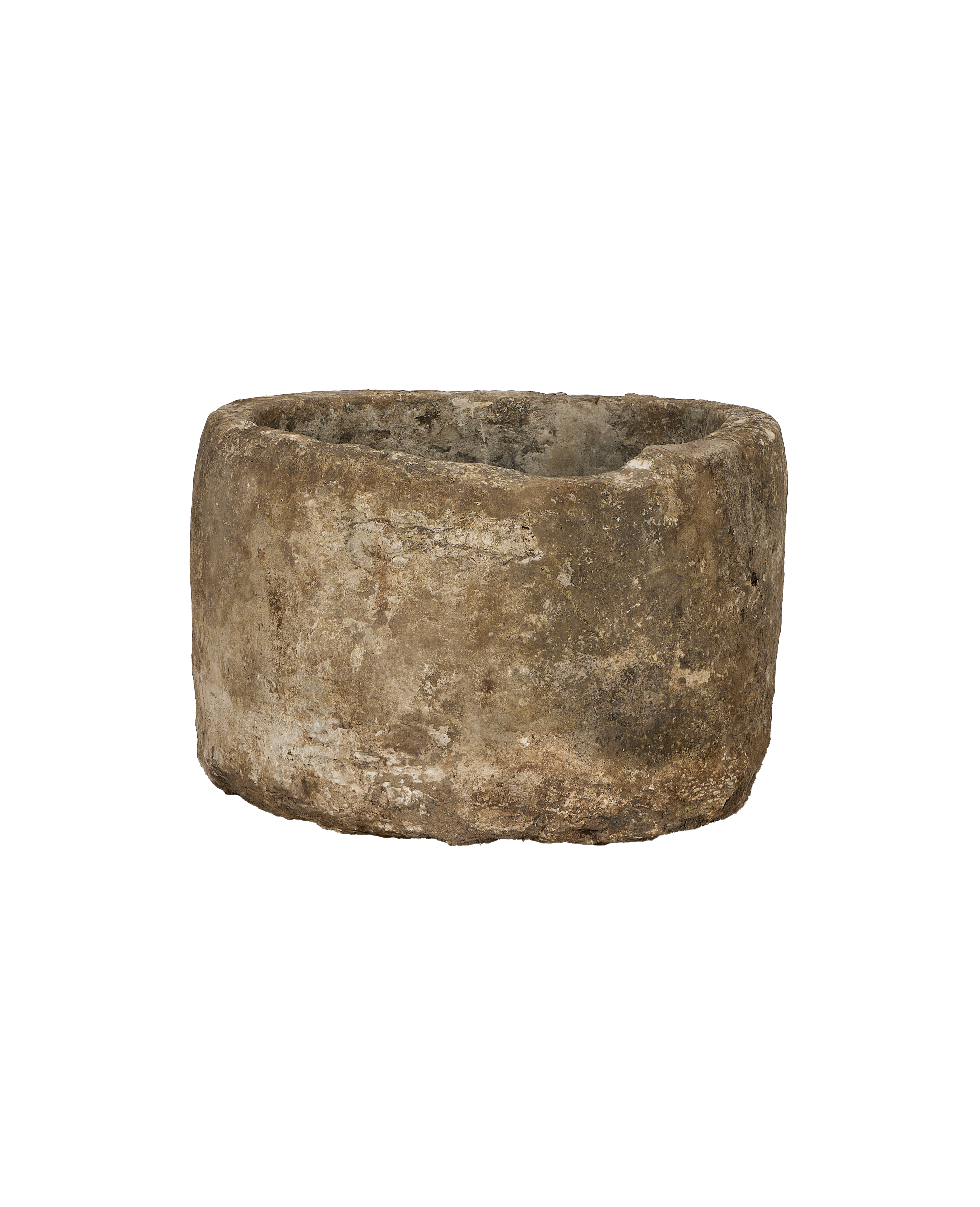 Olive Ateliers - Limestone Trough - Round