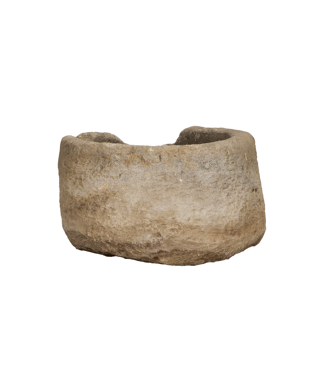 Olive Ateliers - Limestone Trough - Round