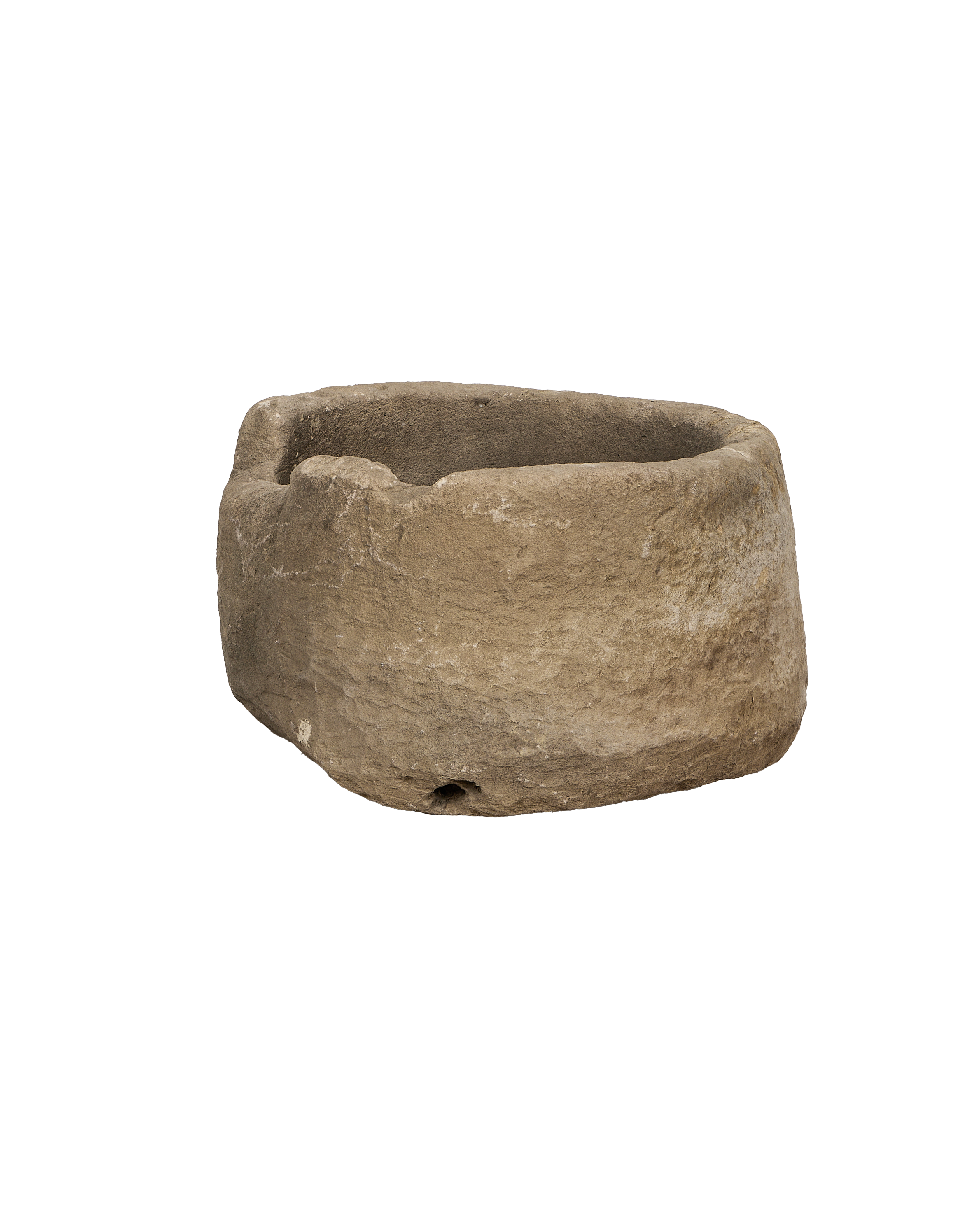 Olive Ateliers - Limestone Trough - Round