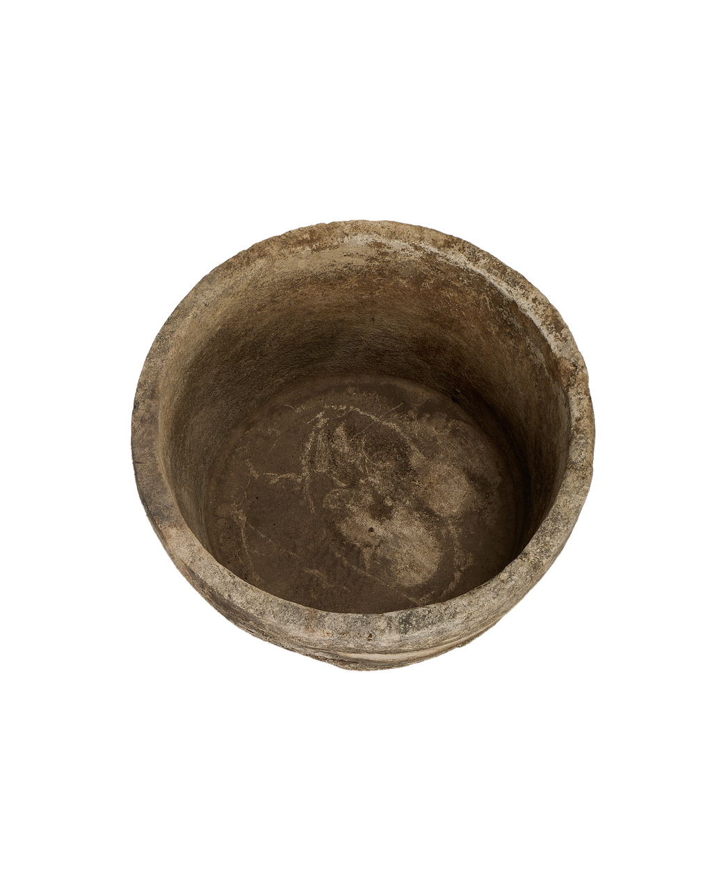 Olive Ateliers - Limestone Trough - Round