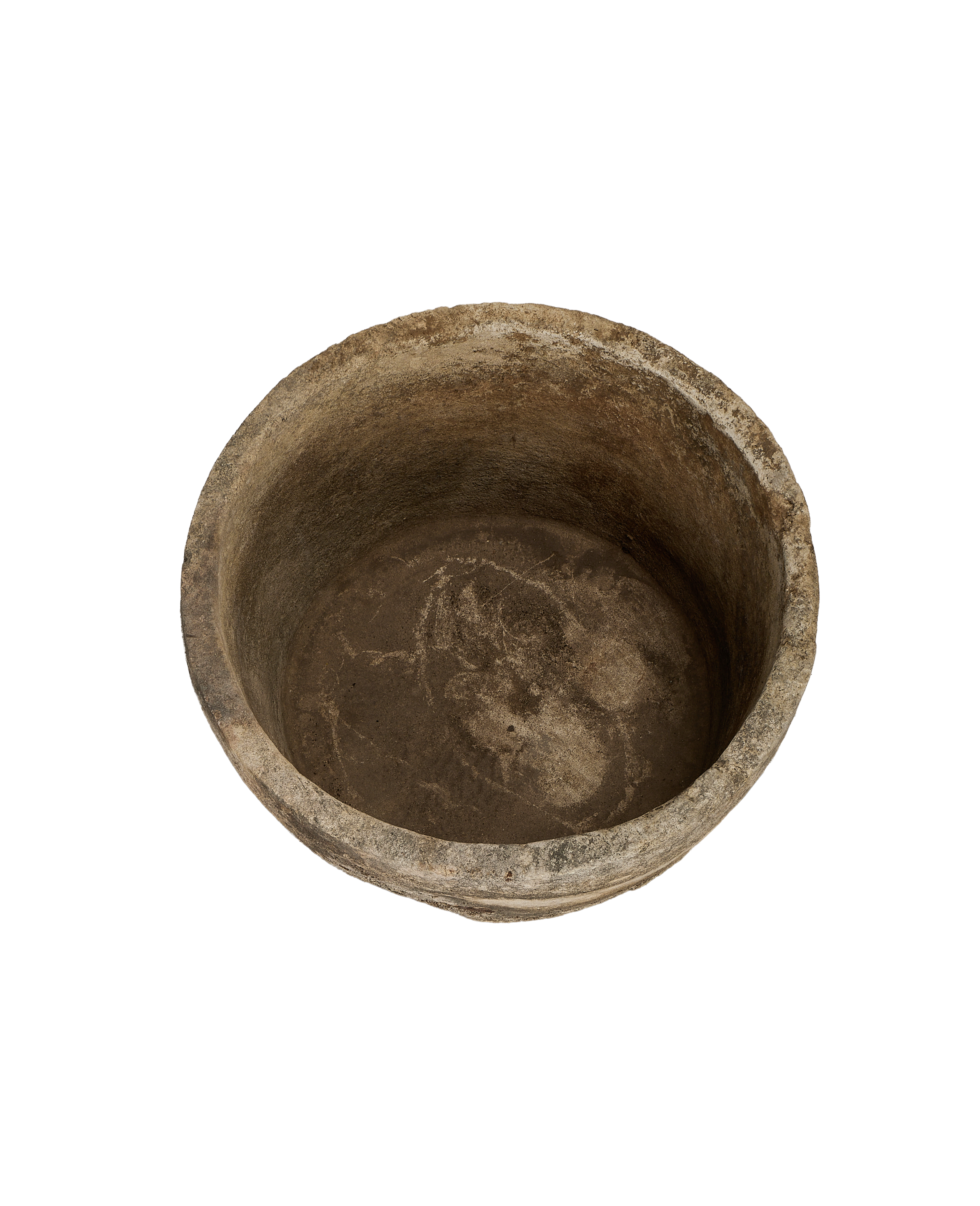 Olive Ateliers - Limestone Trough - Round
