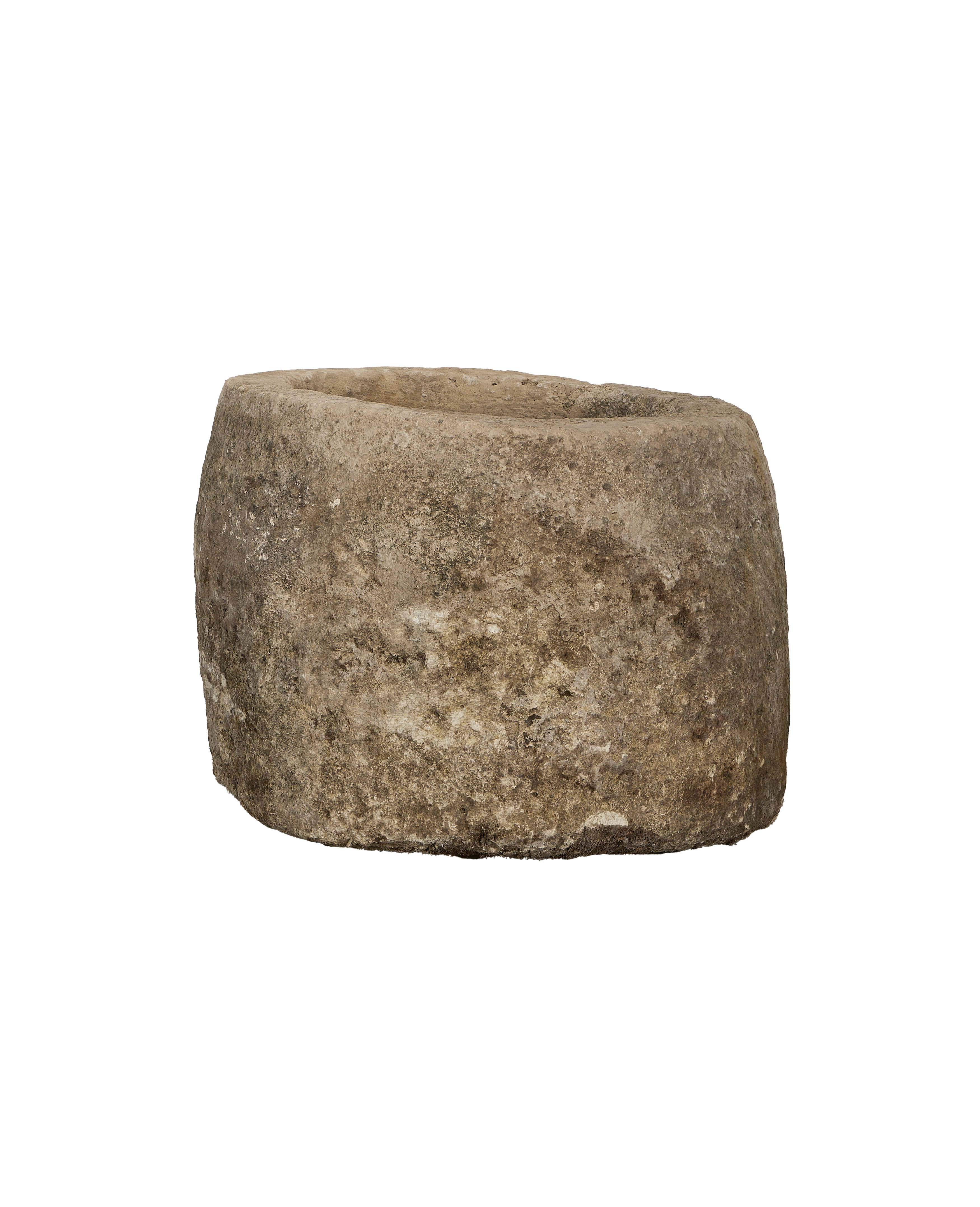 Olive Ateliers - Limestone Trough - Round