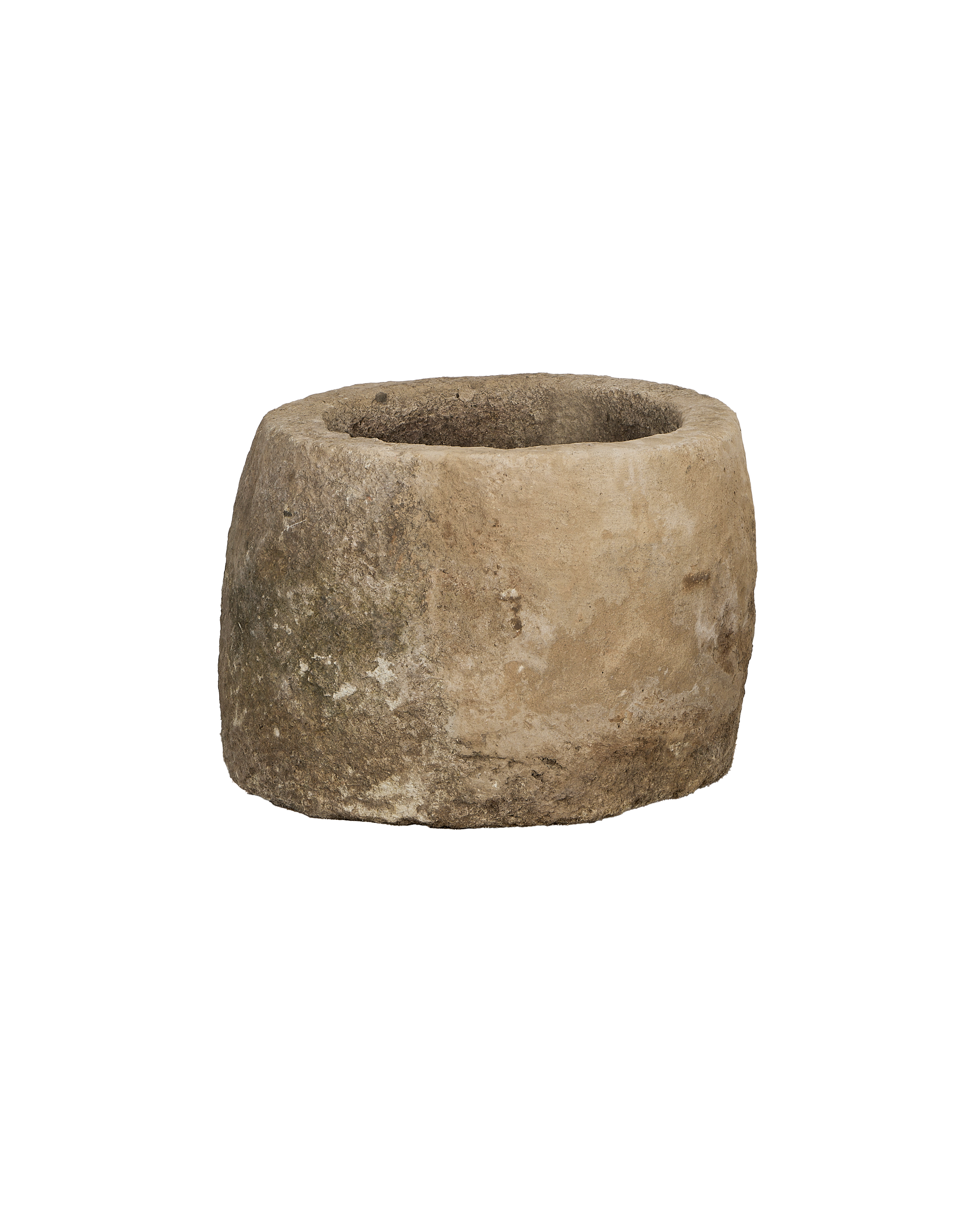 Olive Ateliers - Limestone Trough - Round