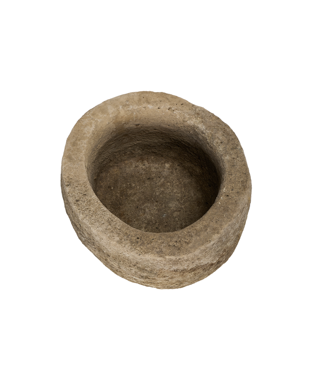 Olive Ateliers - Limestone Trough - Round