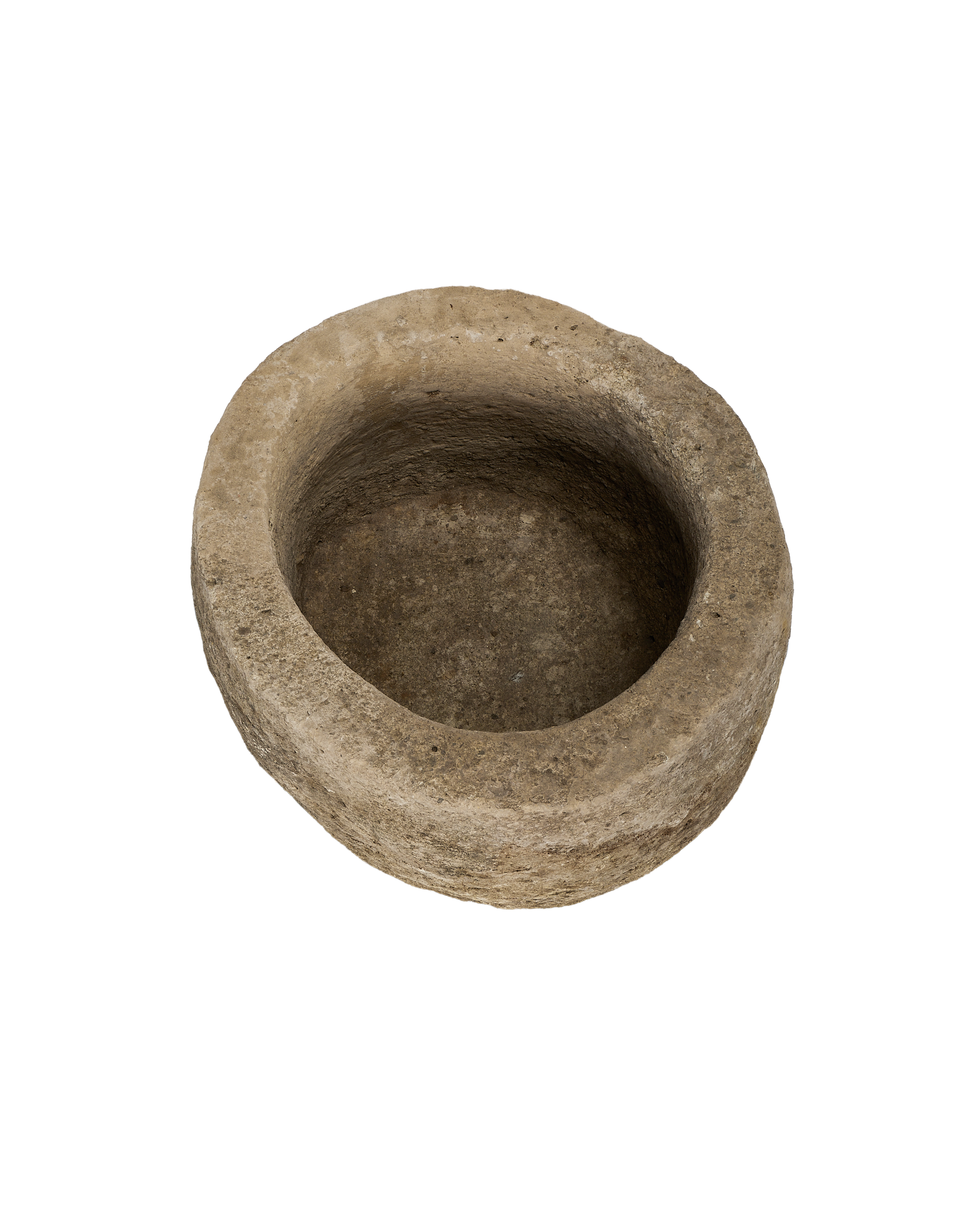 Olive Ateliers - Limestone Trough - Round