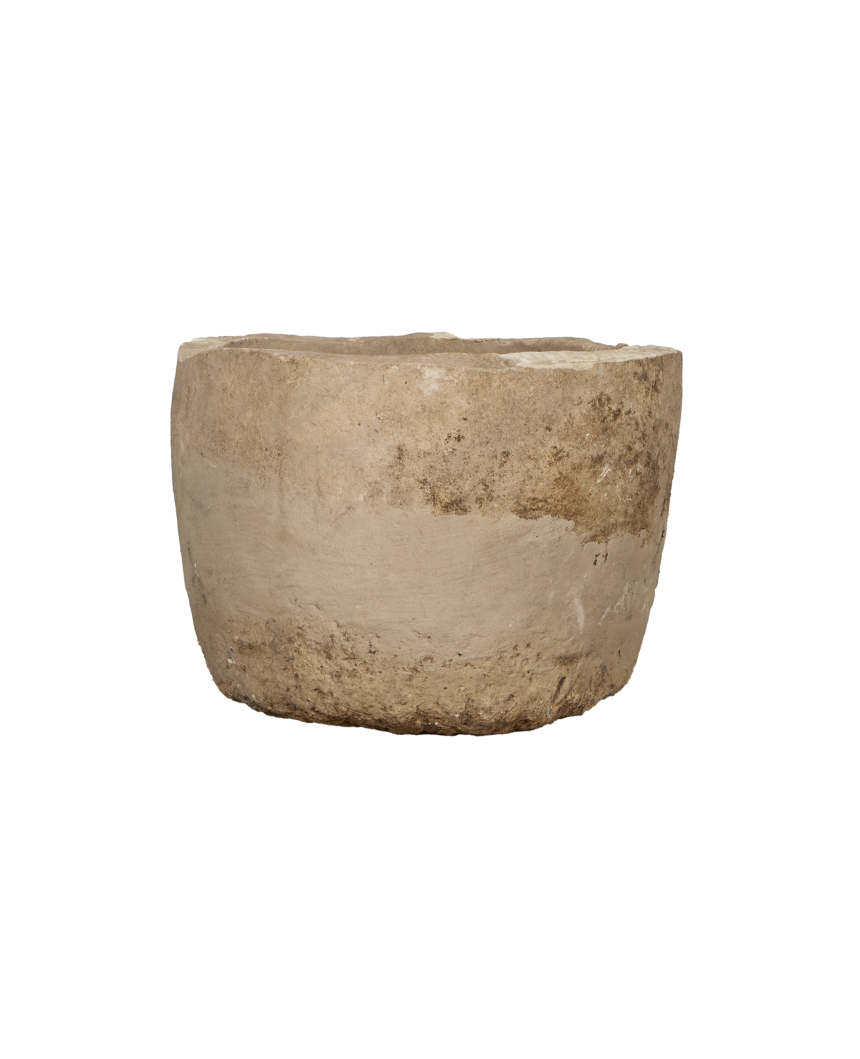 Olive Ateliers - Limestone Trough - Round
