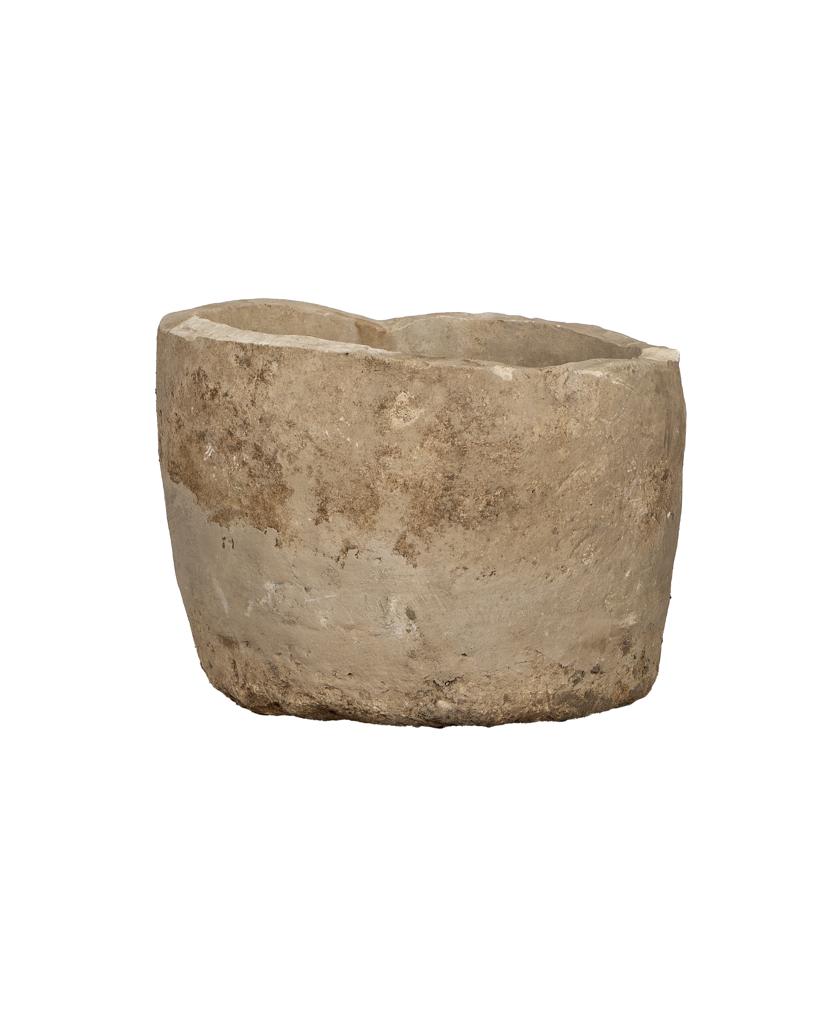 Olive Ateliers - Limestone Trough - Round