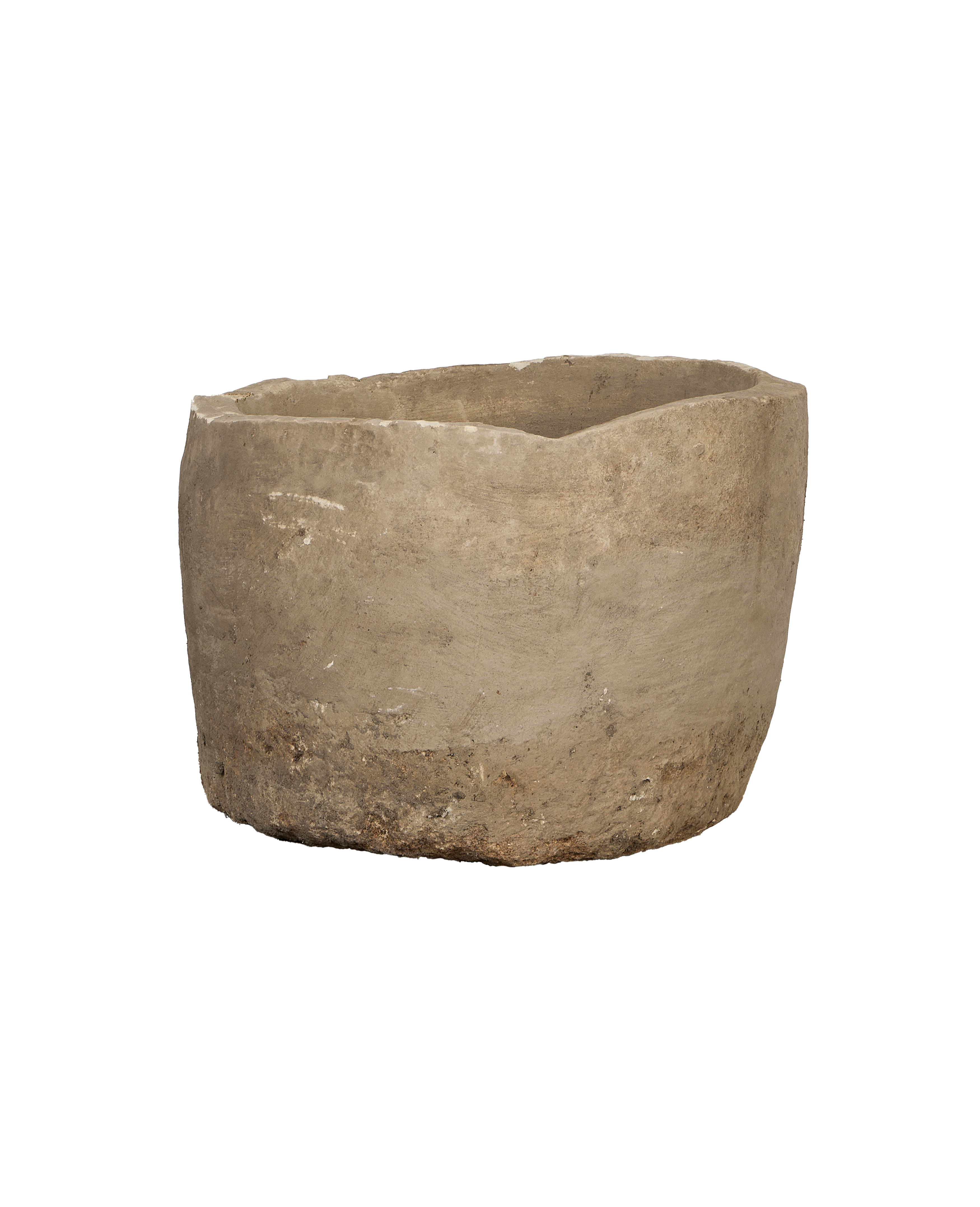 Olive Ateliers - Limestone Trough - Round