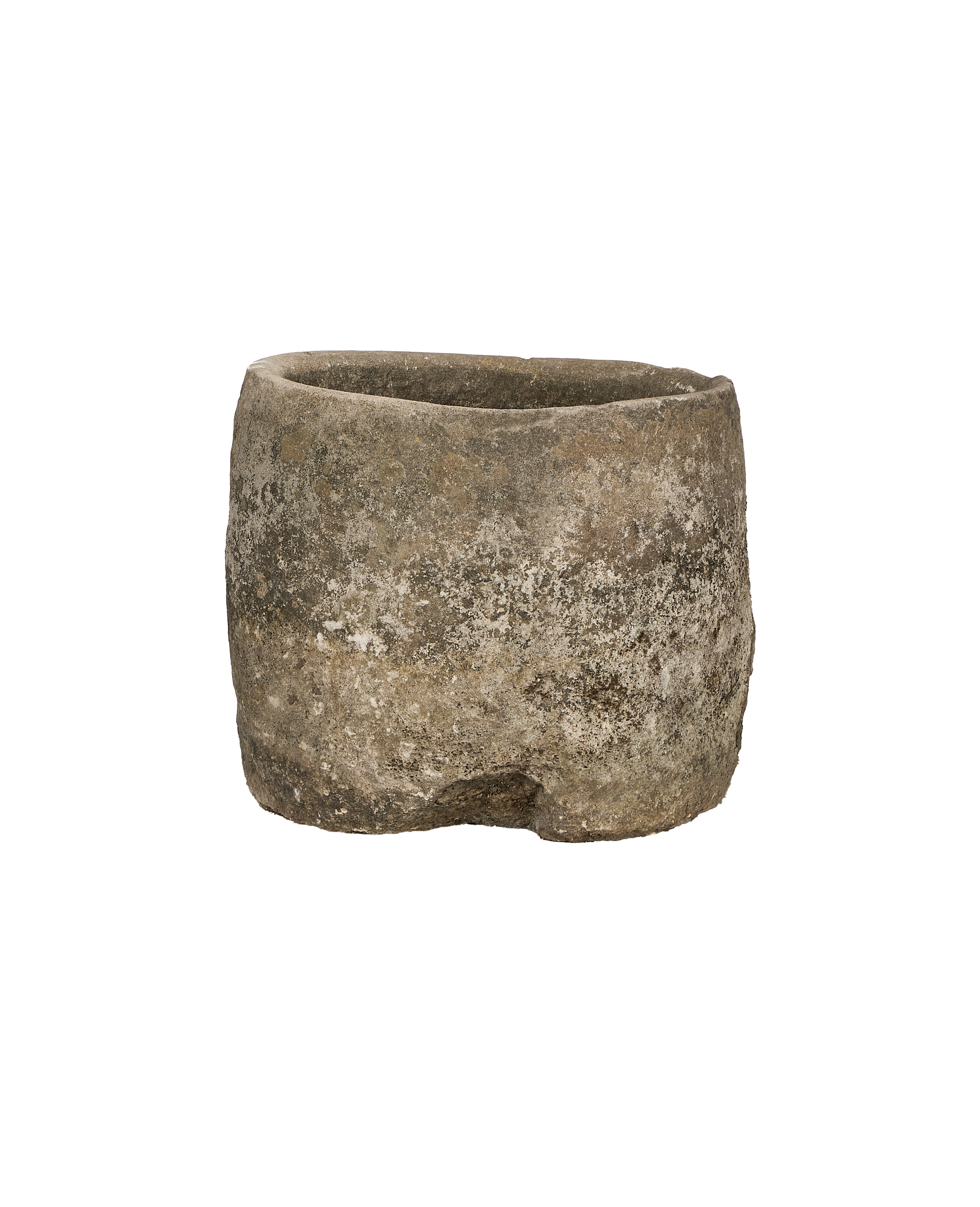 Olive Ateliers - Limestone Trough - Round