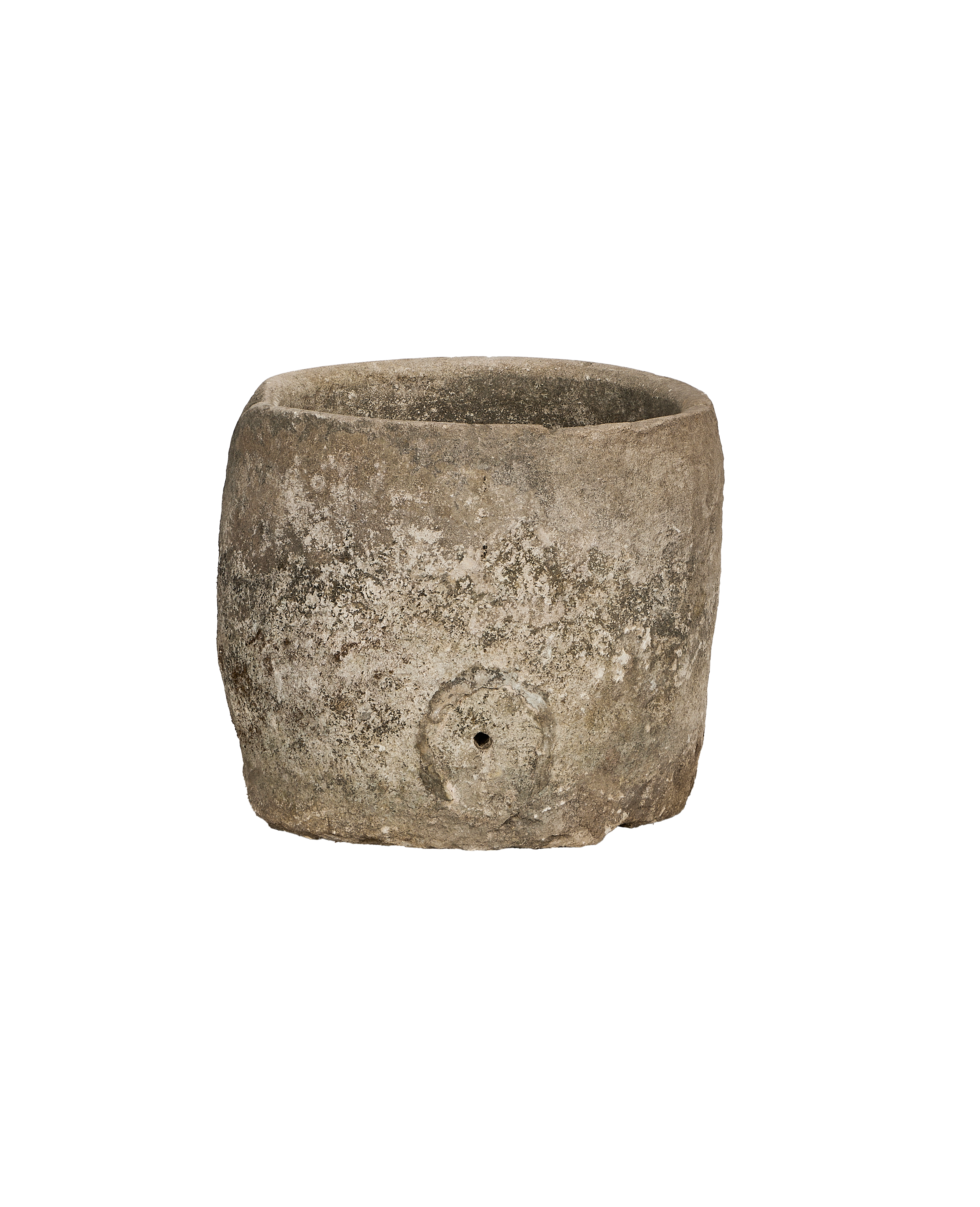 Olive Ateliers - Limestone Trough - Round