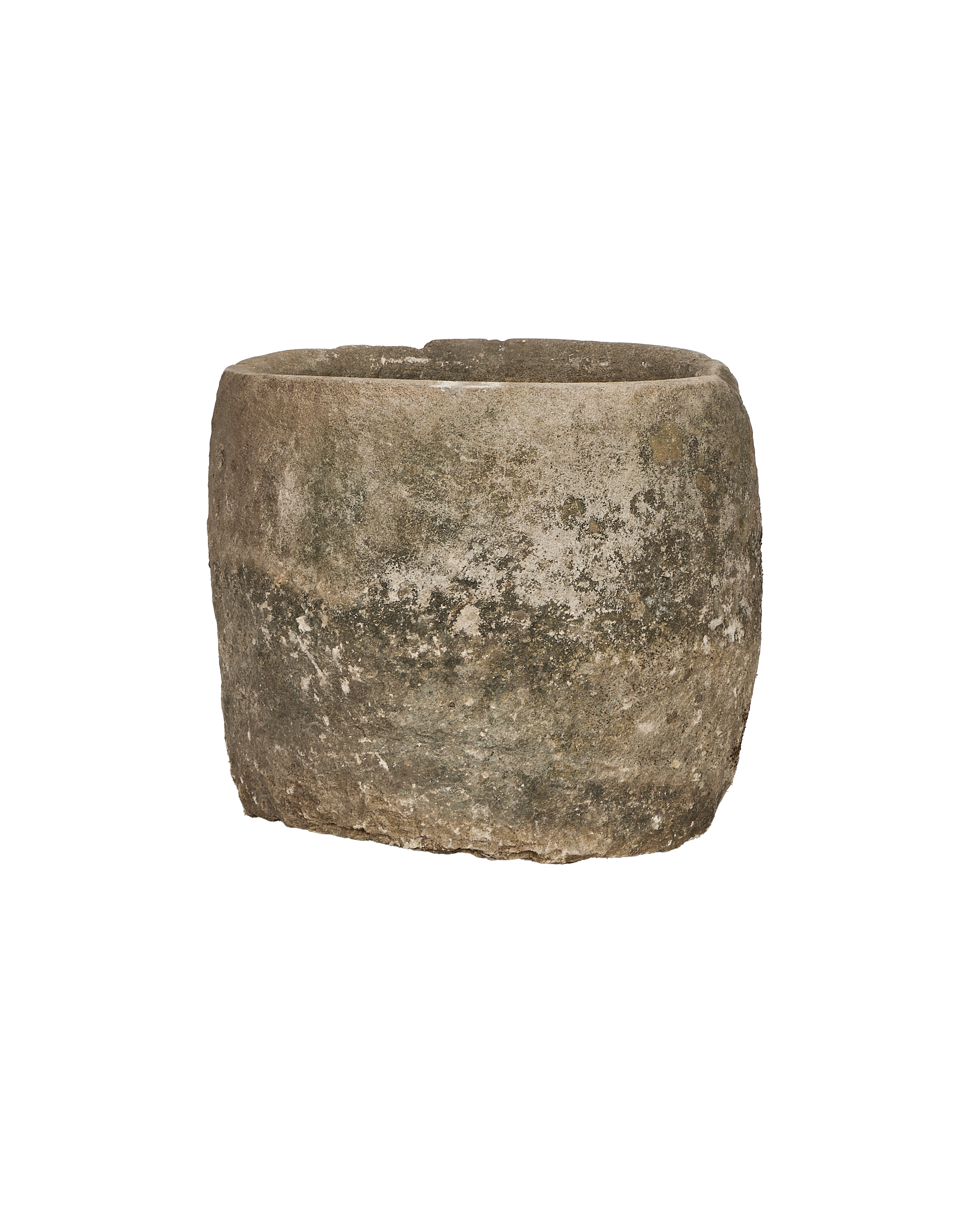 Olive Ateliers - Limestone Trough - Round