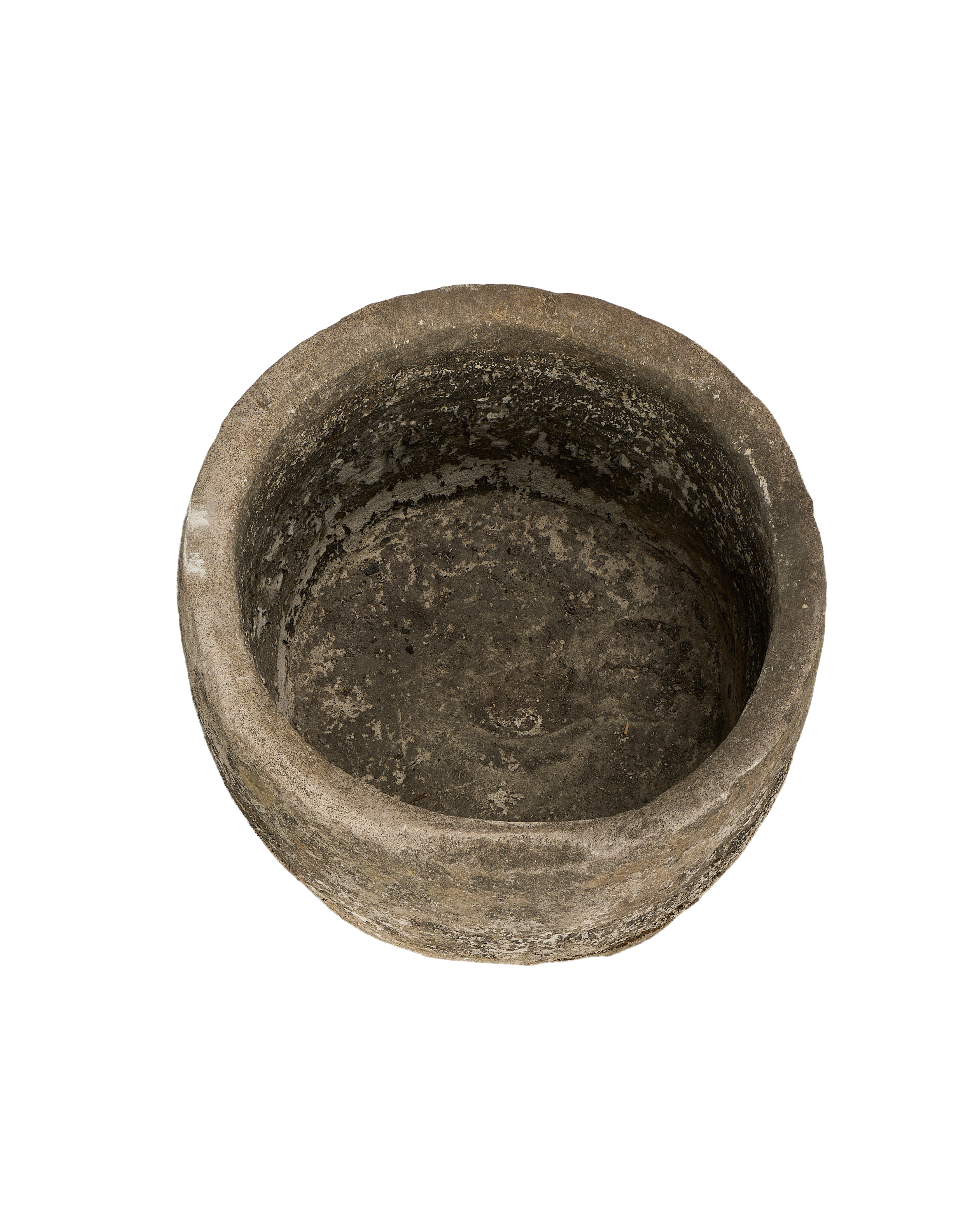 Olive Ateliers - Limestone Trough - Round