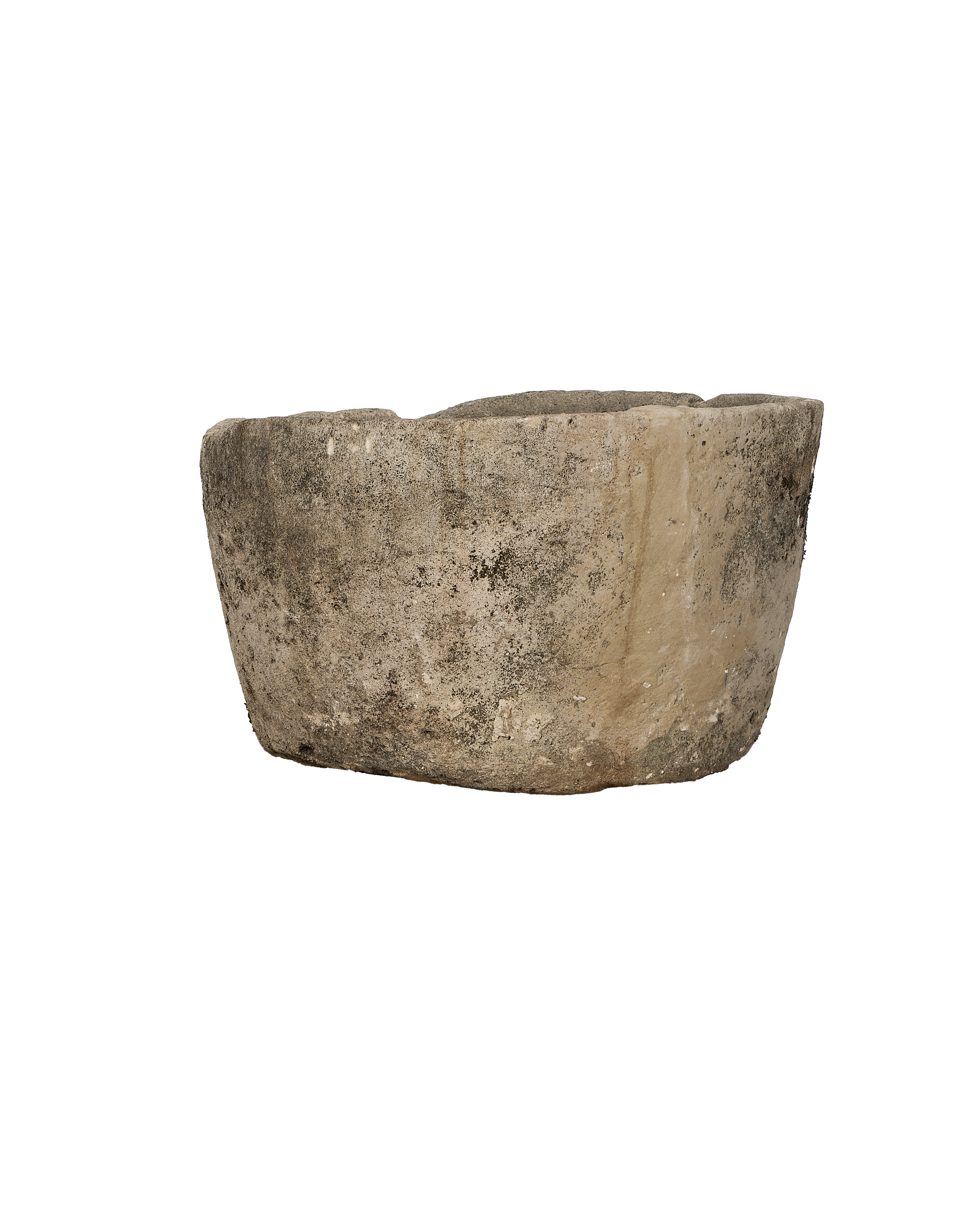 Olive Ateliers - Limestone Trough - Round