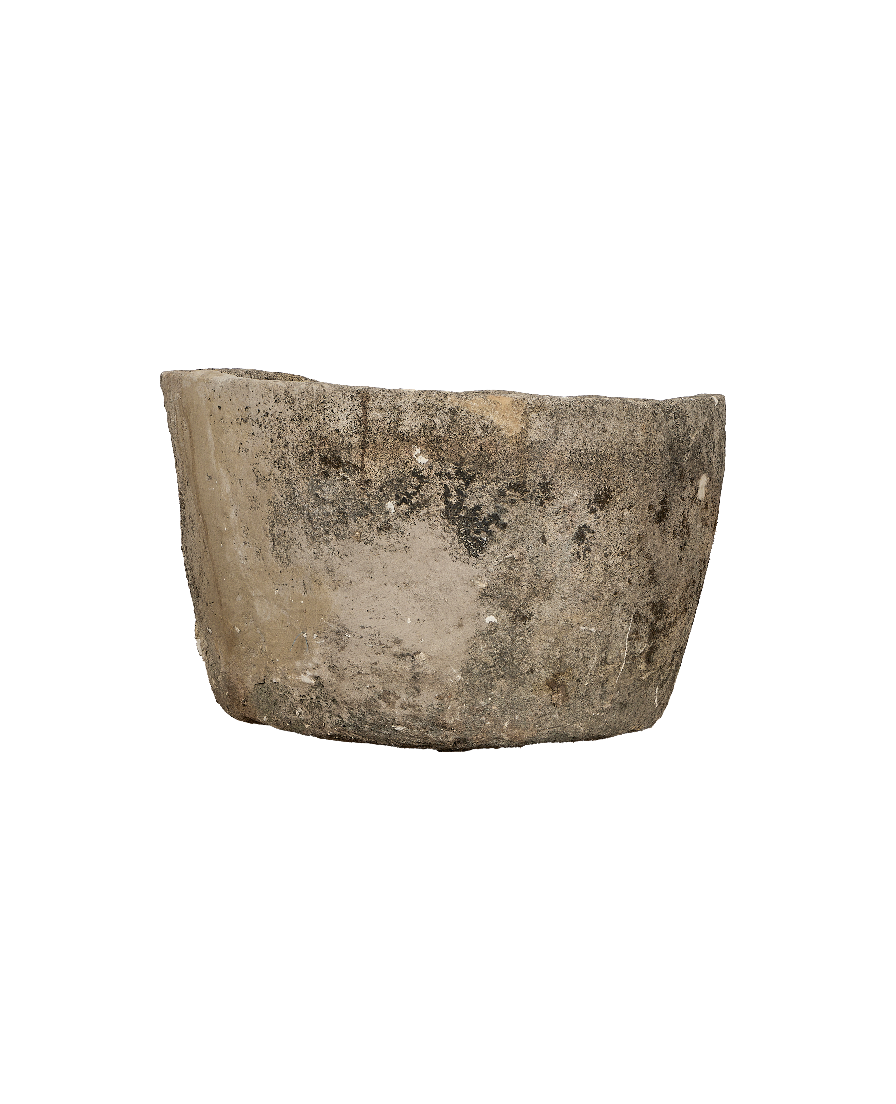 Olive Ateliers - Limestone Trough - Round