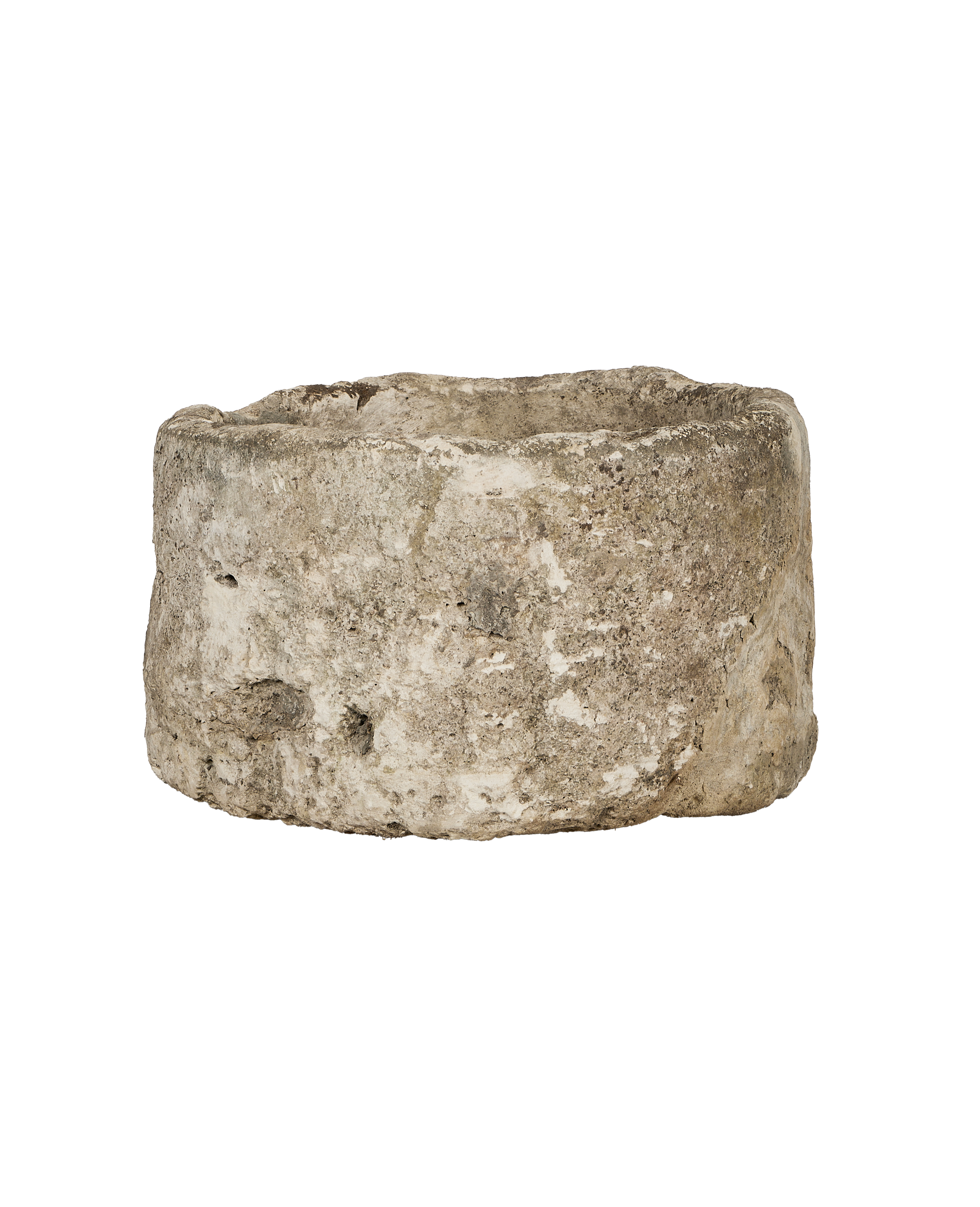 Olive Ateliers - Limestone Trough - Round
