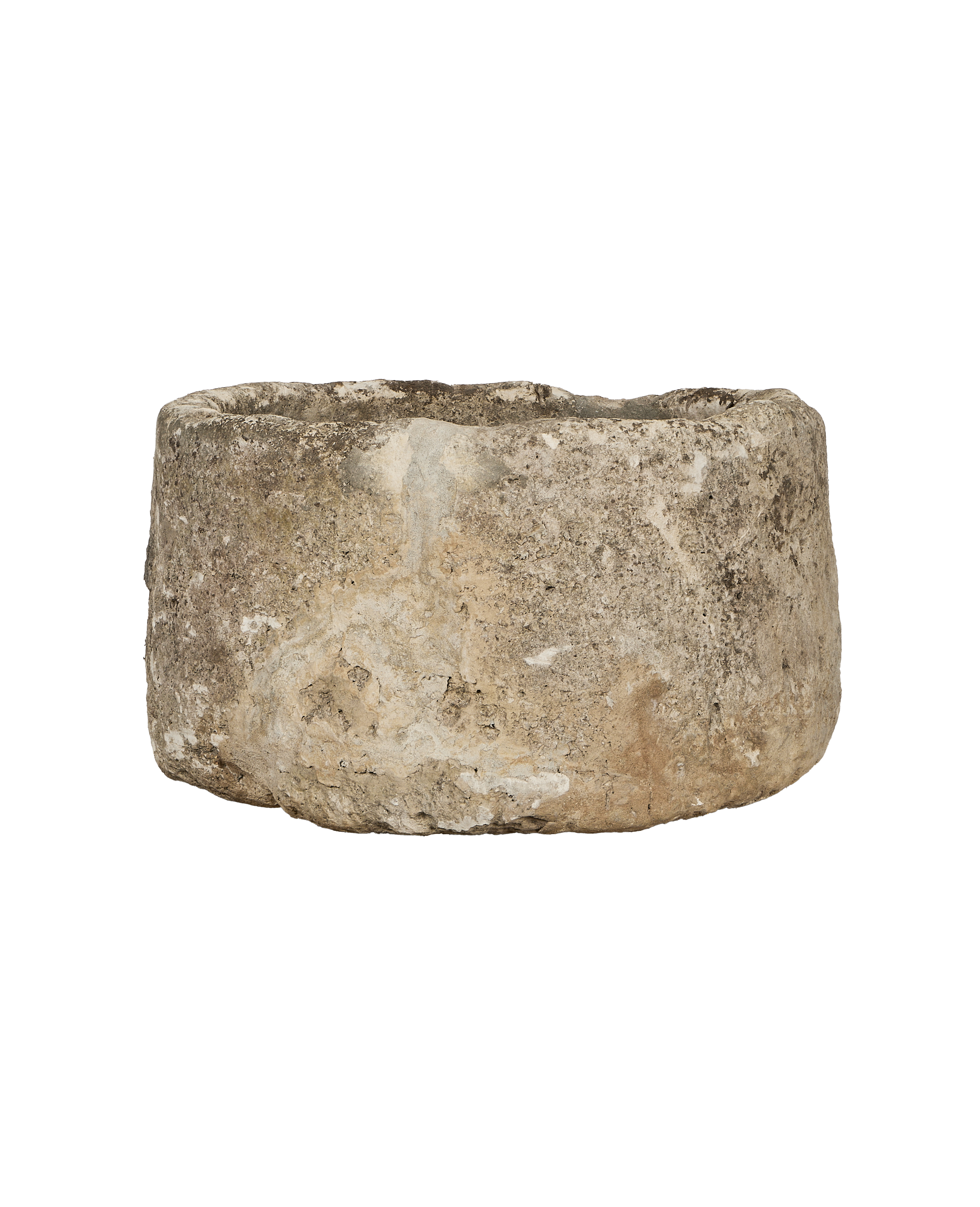 Olive Ateliers - Limestone Trough - Round