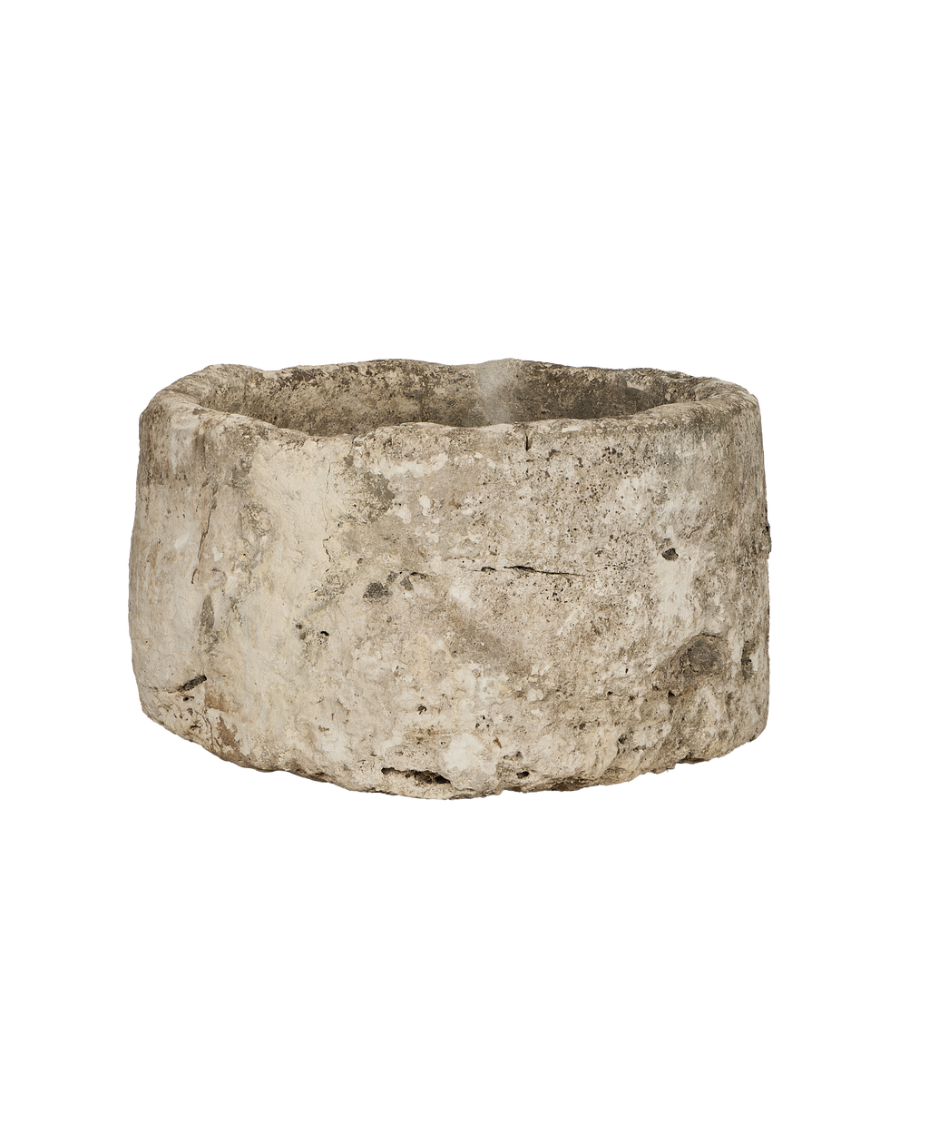 Olive Ateliers - Limestone Trough - Round