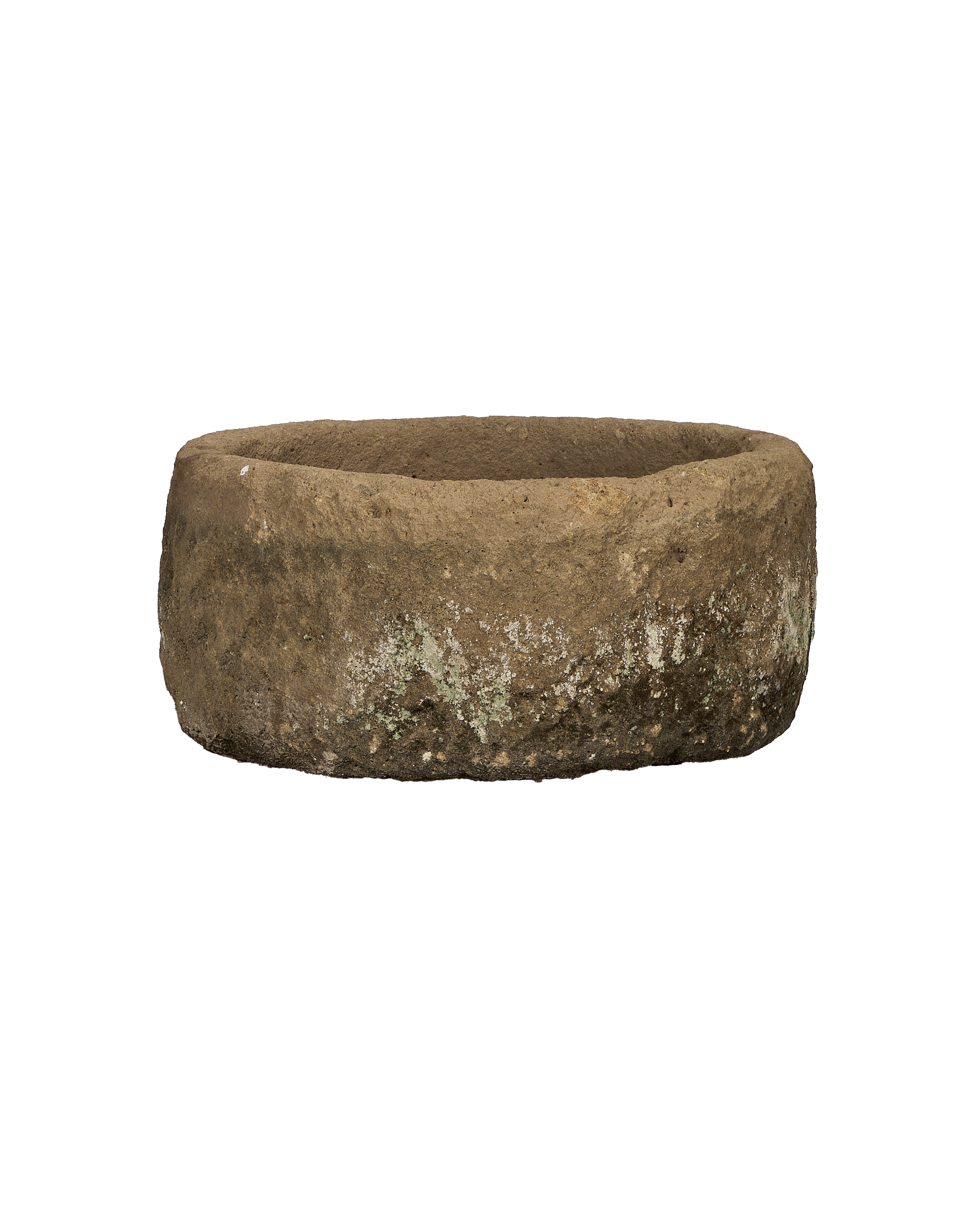 Olive Ateliers - Limestone Trough - Round