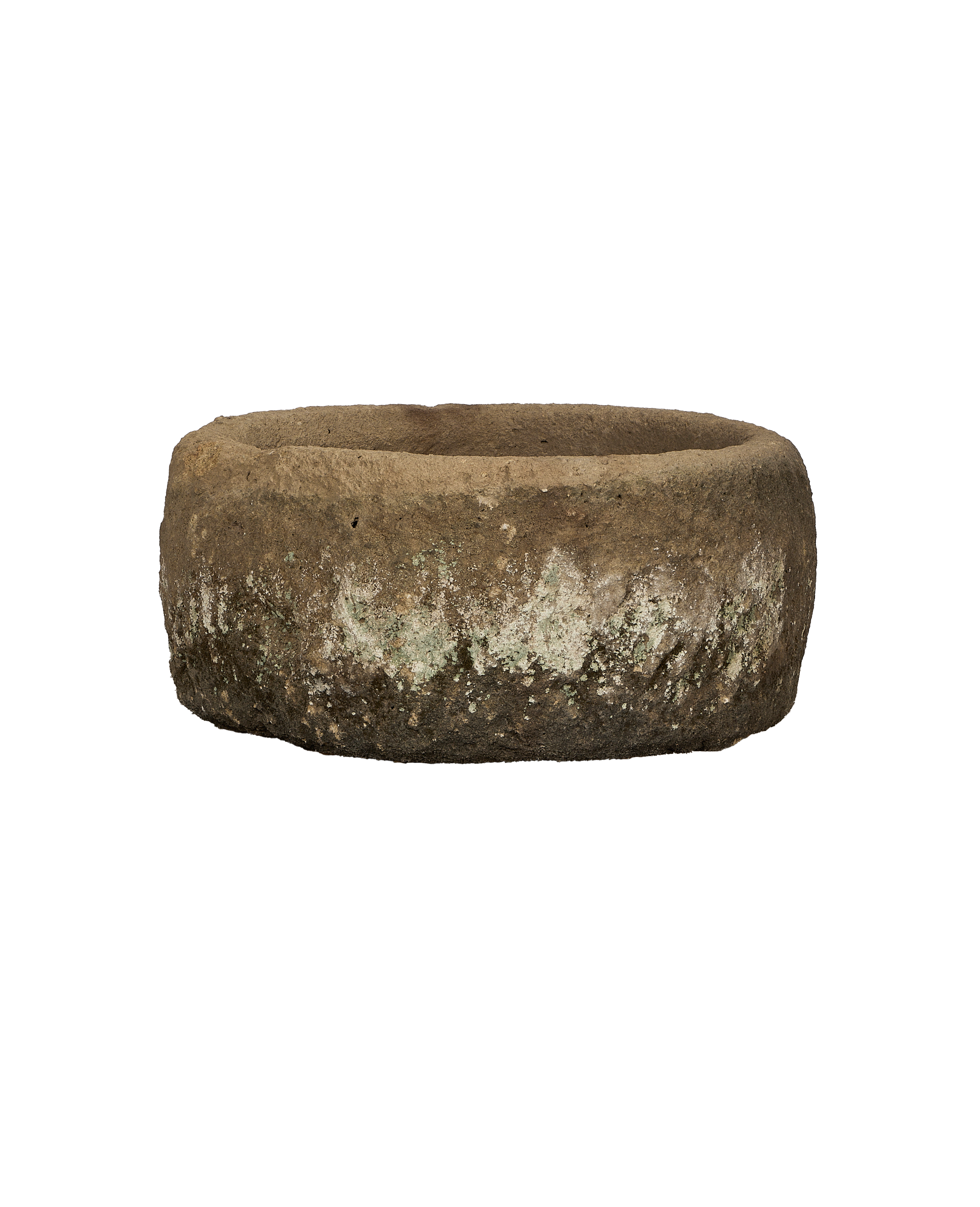 Olive Ateliers - Limestone Trough - Round