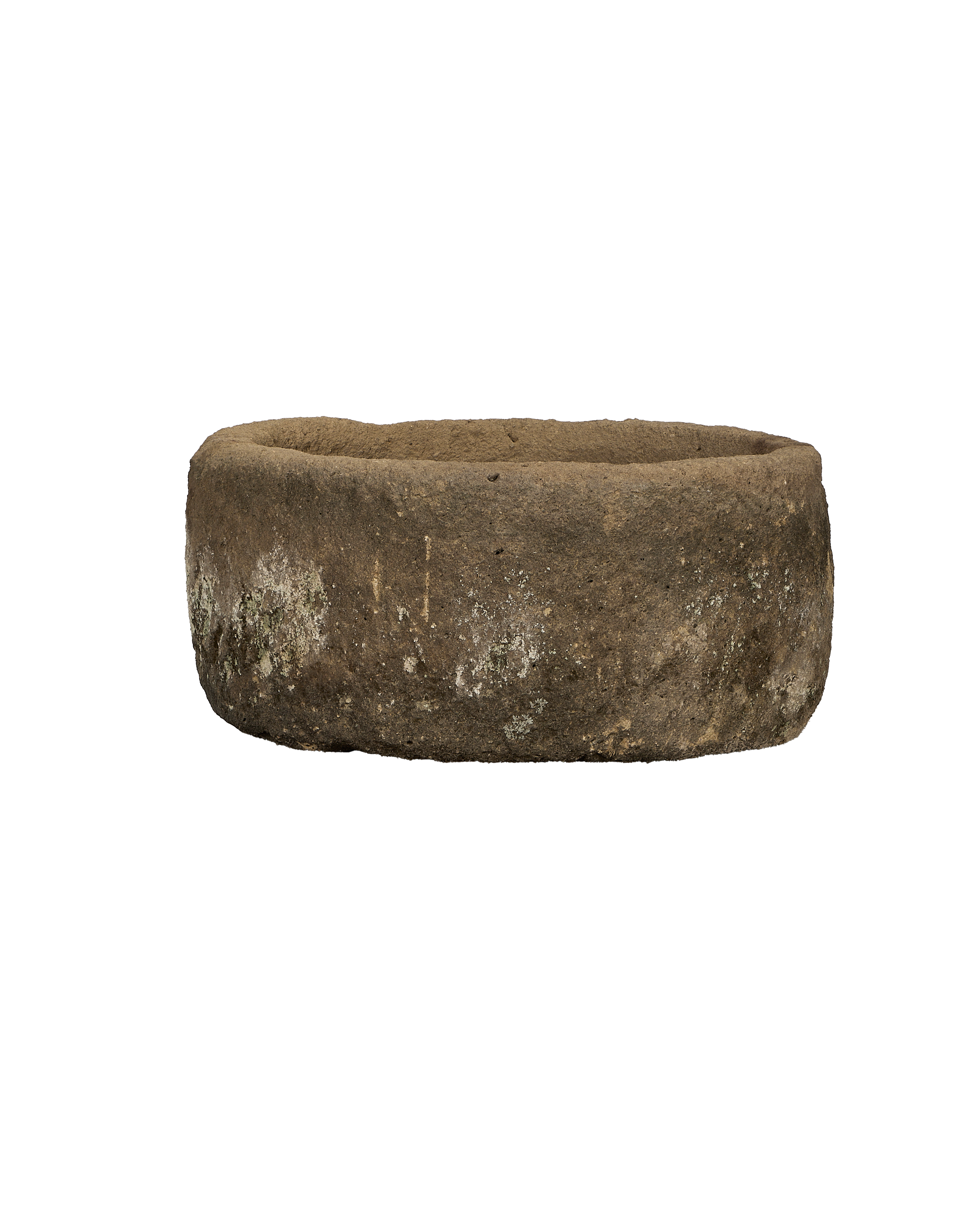 Olive Ateliers - Limestone Trough - Round