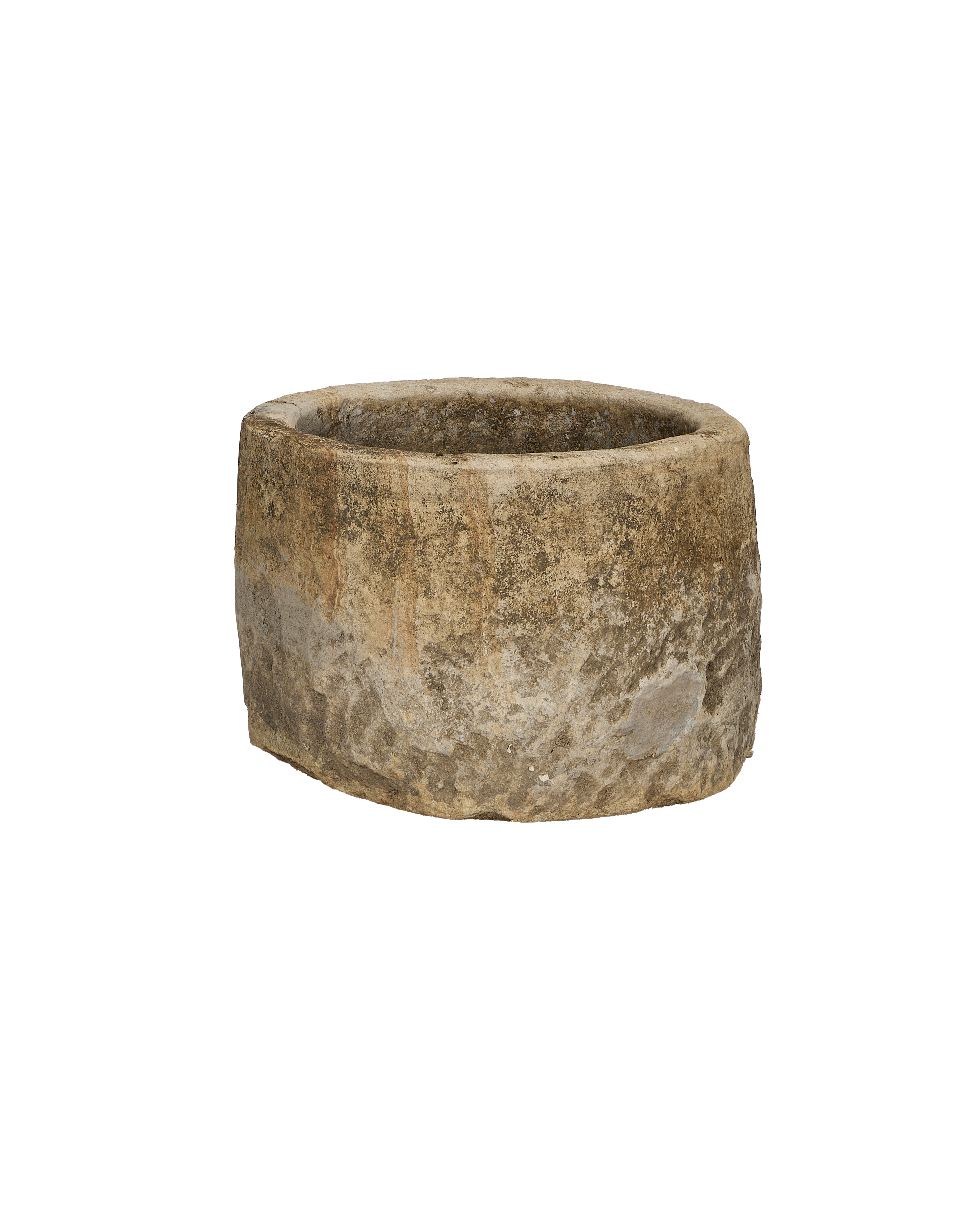 Olive Ateliers - Limestone Trough - Round