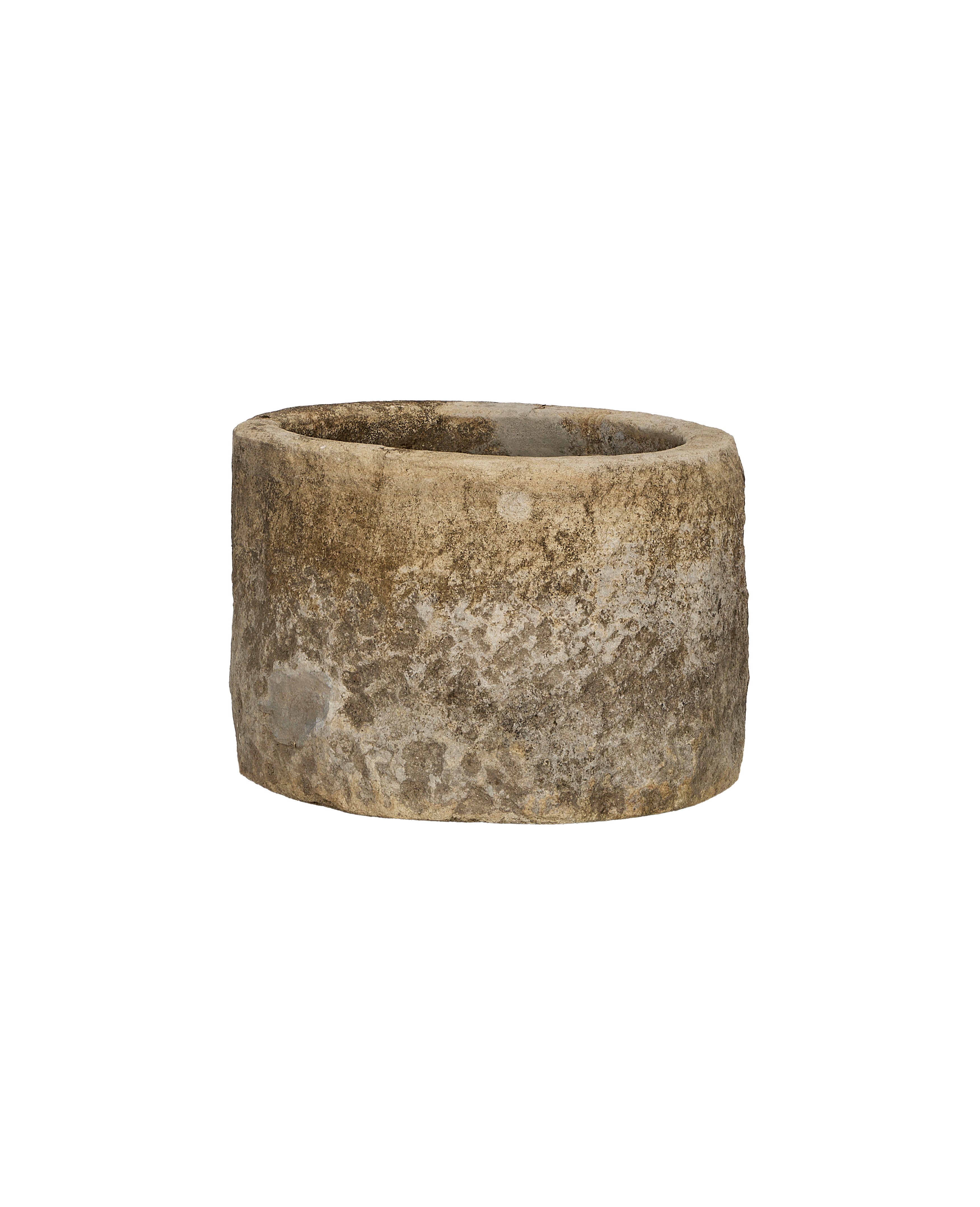 Olive Ateliers - Limestone Trough - Round