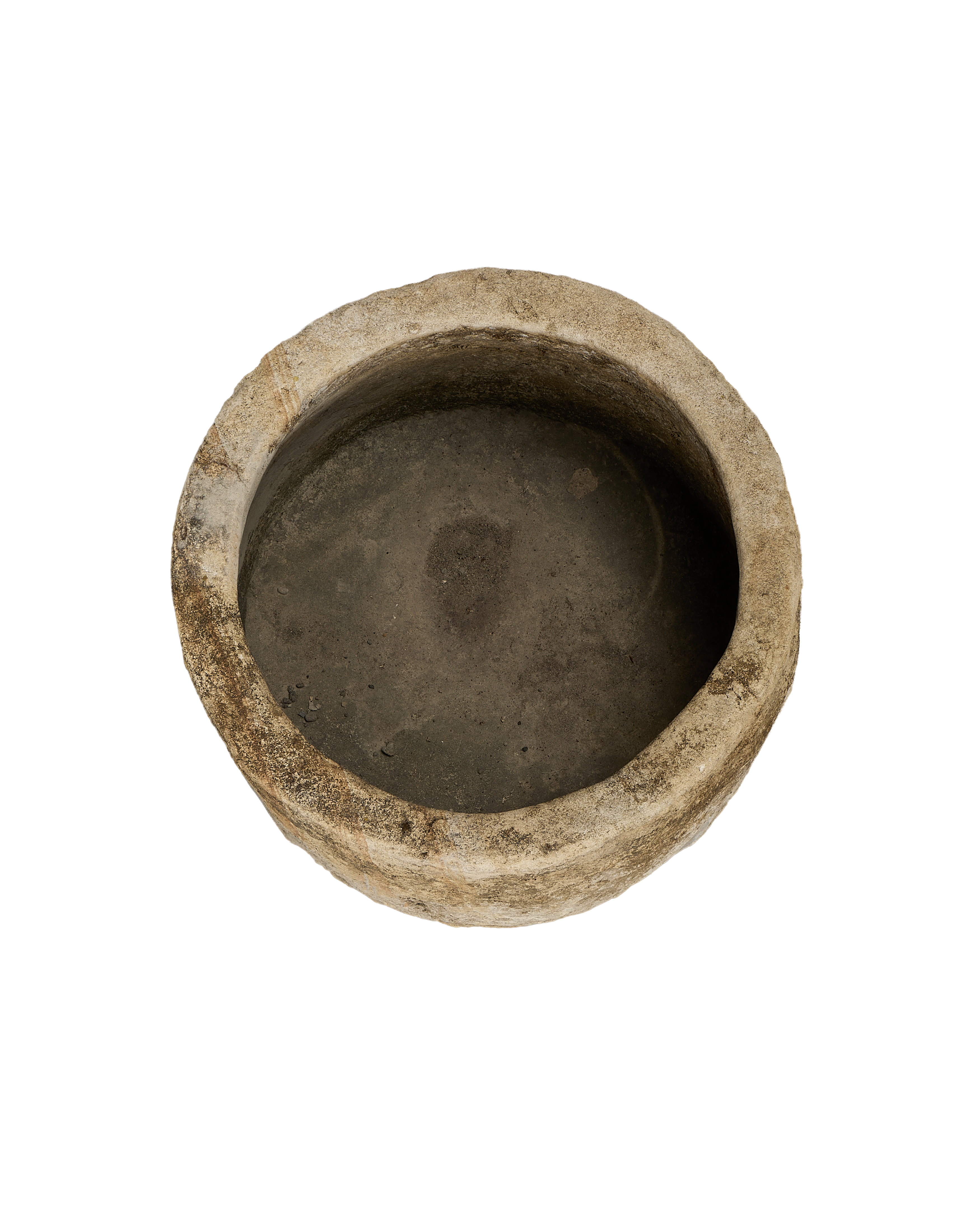 Olive Ateliers - Limestone Trough - Round