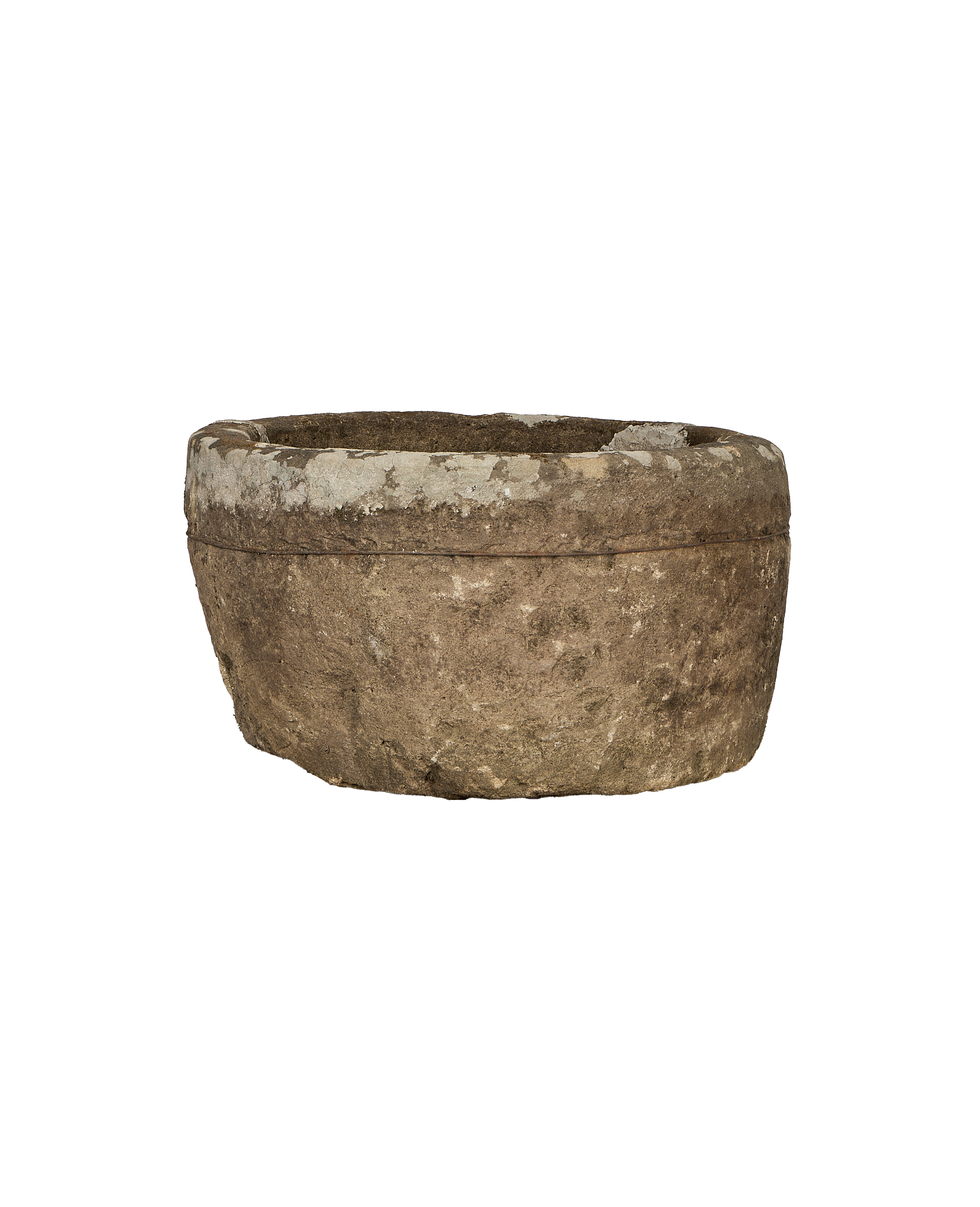 Olive Ateliers - Limestone Trough - Round