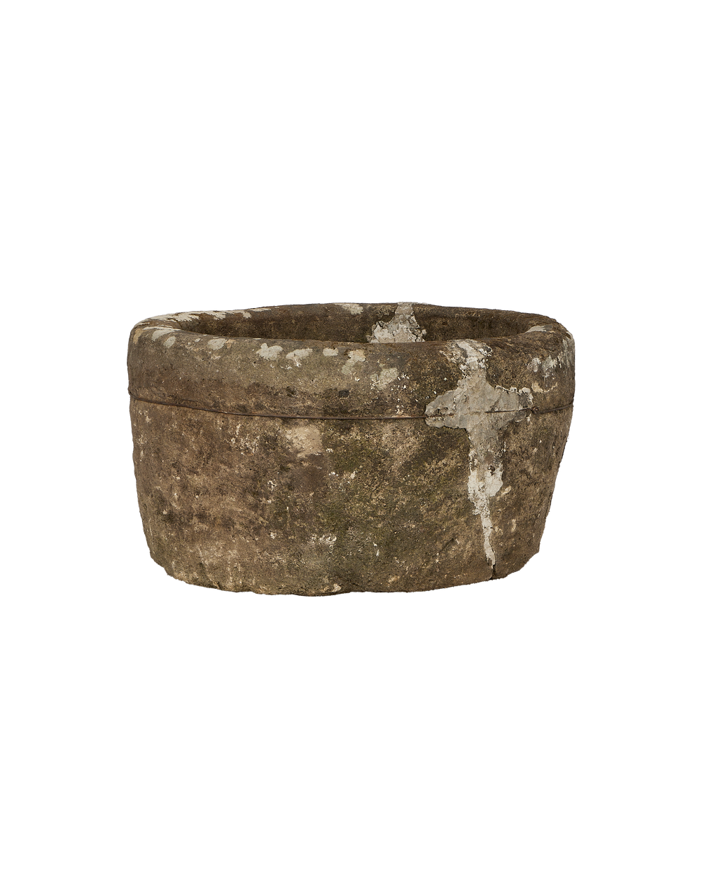 Olive Ateliers - Limestone Trough - Round