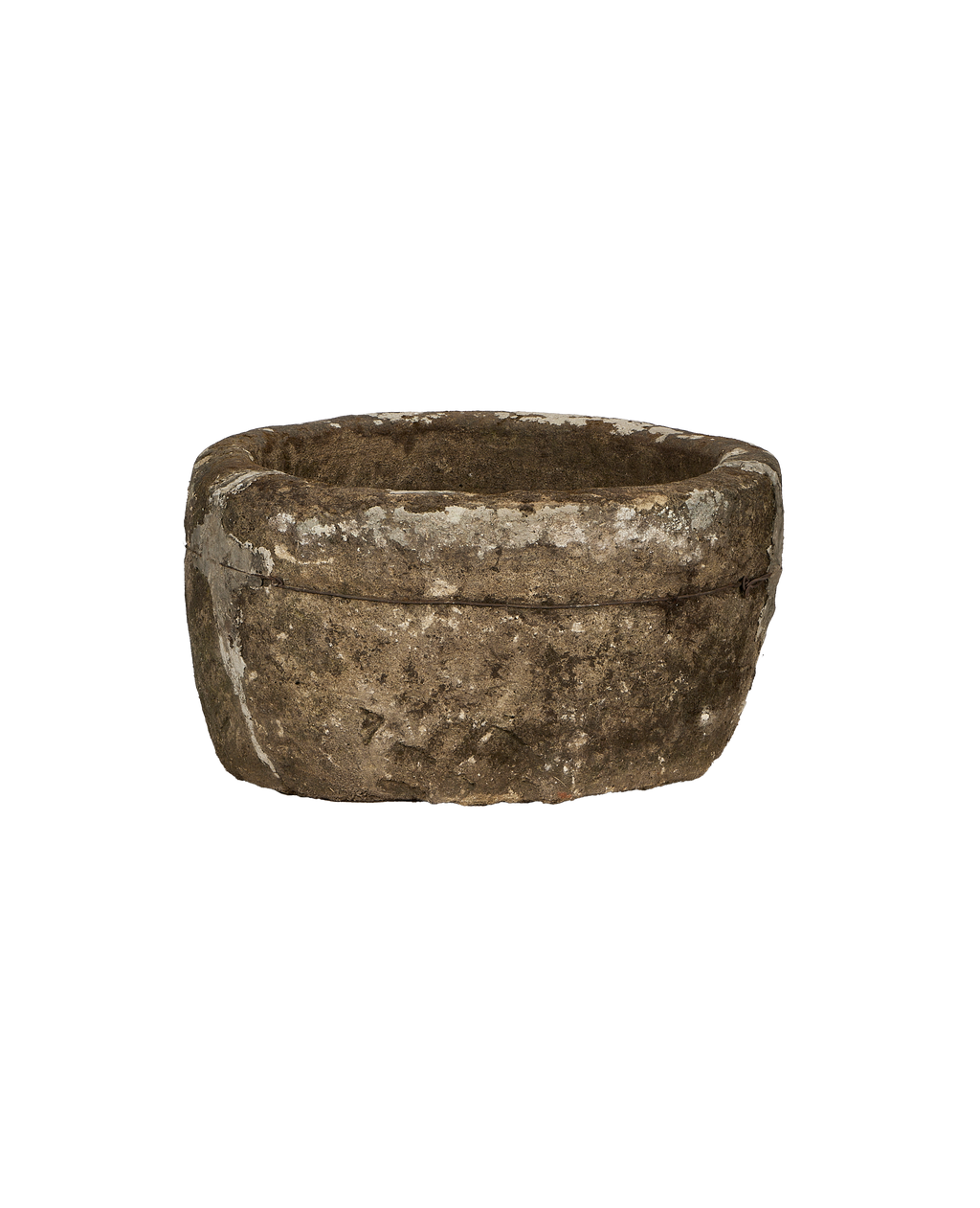 Olive Ateliers - Limestone Trough - Round