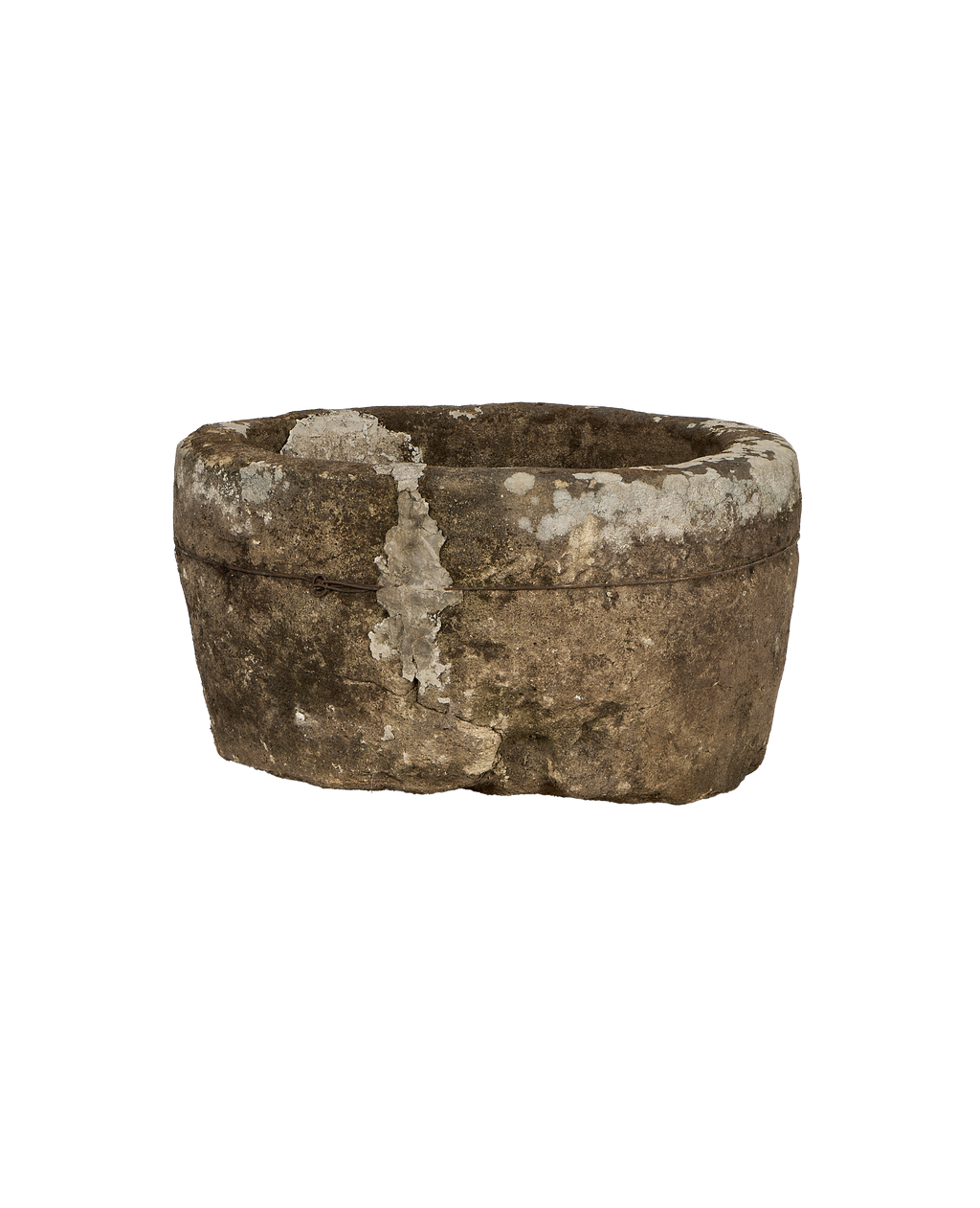 Olive Ateliers - Limestone Trough - Round