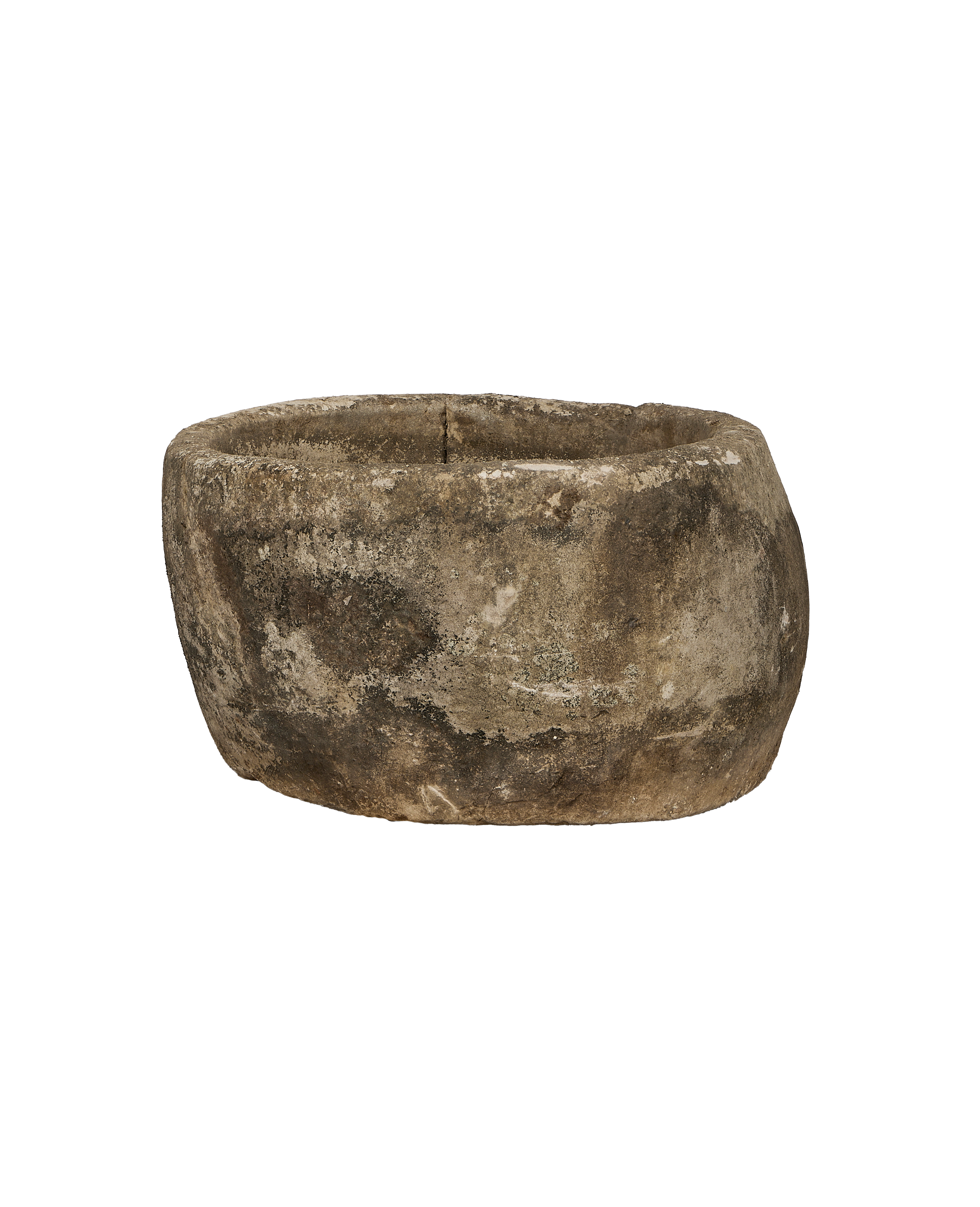 Olive Ateliers - Limestone Trough - Round
