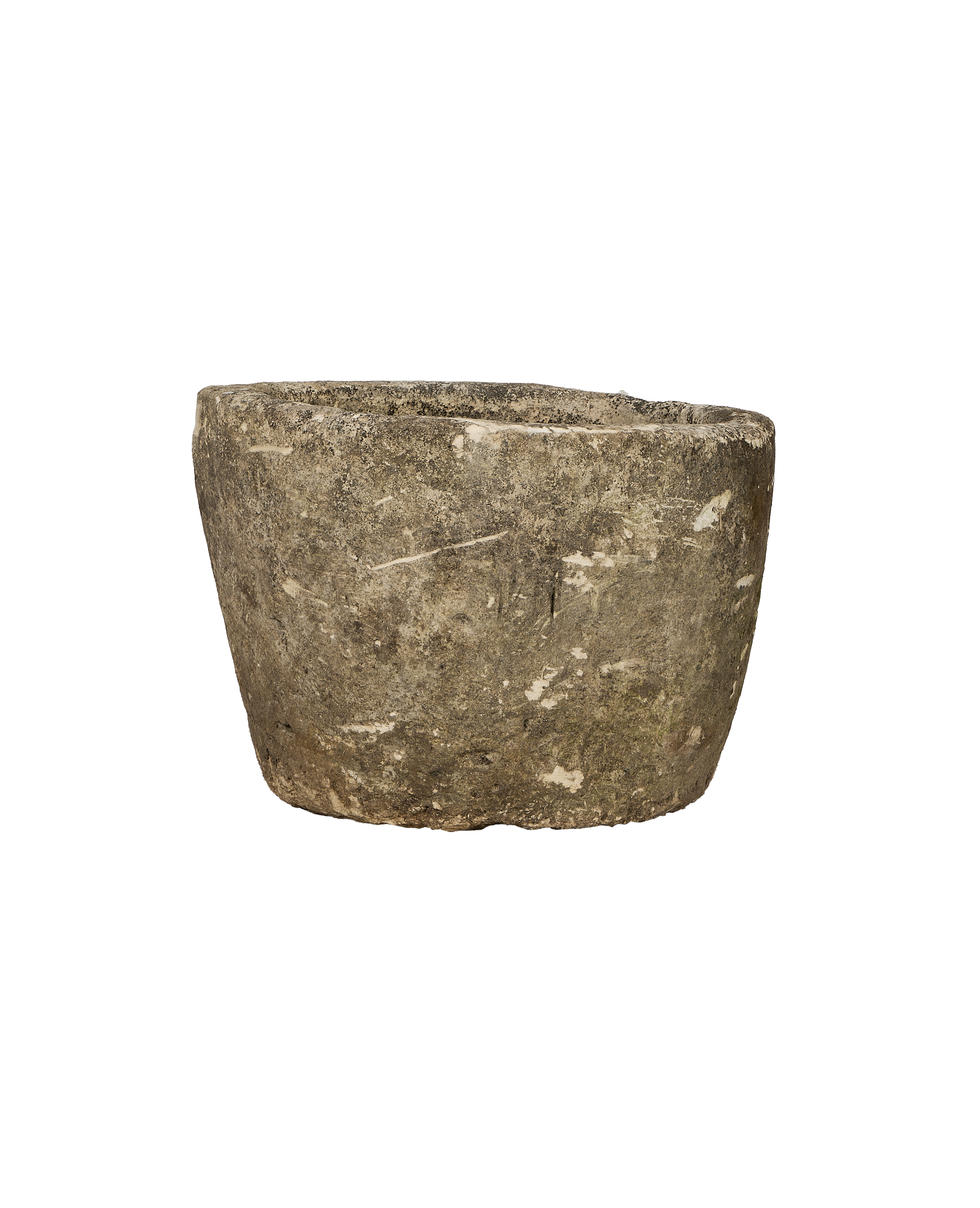 Olive Ateliers - Limestone Trough - Round
