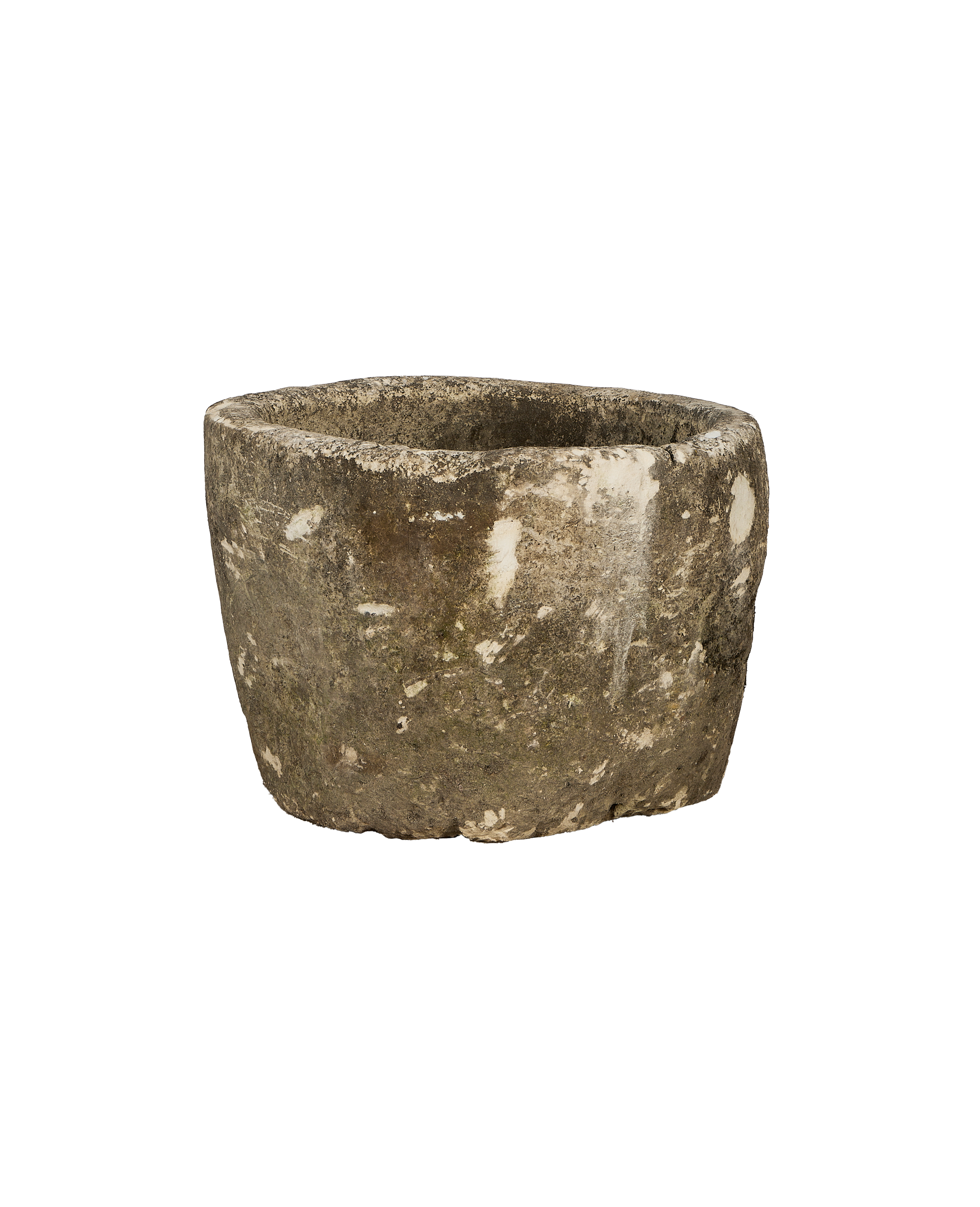 Olive Ateliers - Limestone Trough - Round