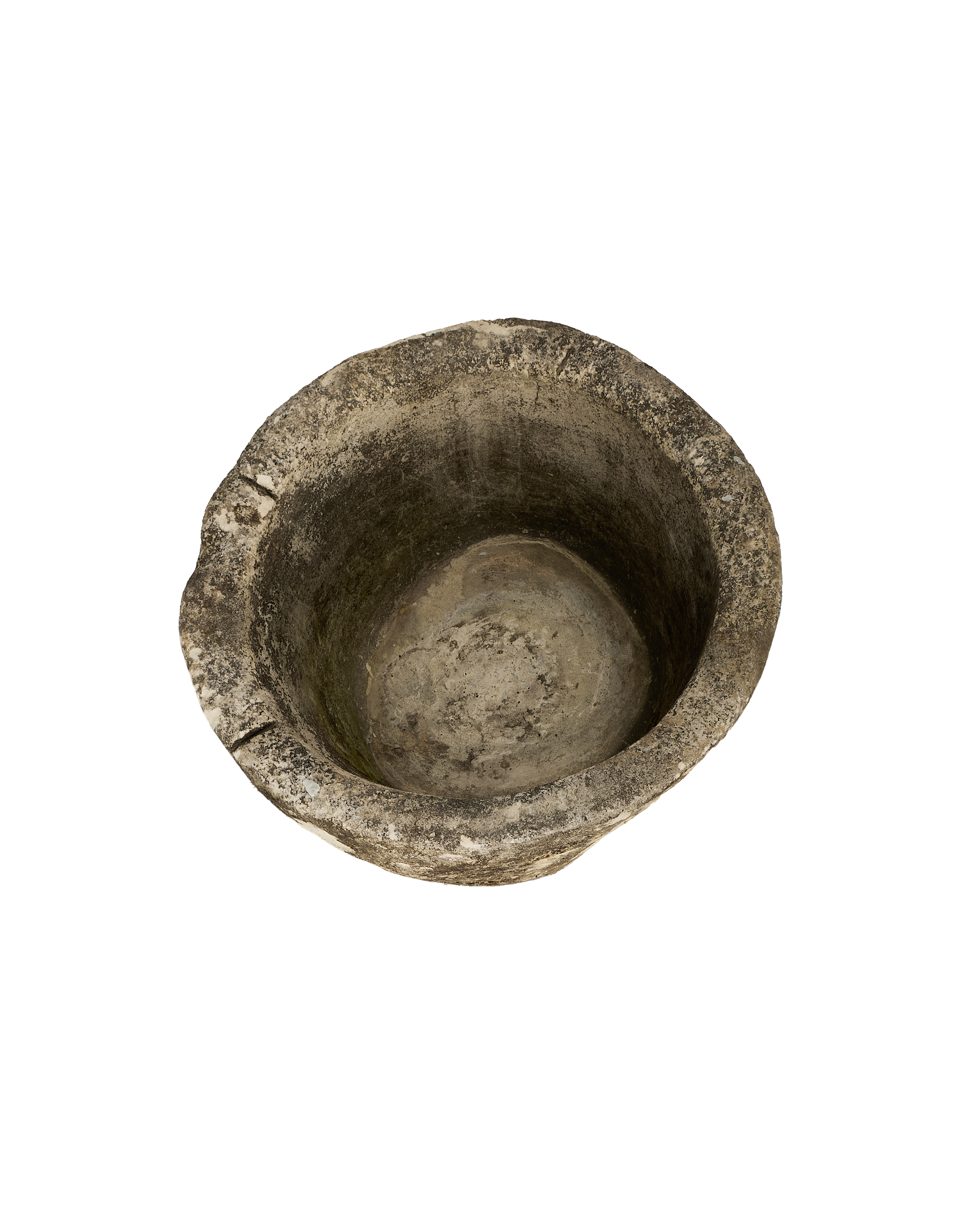 Olive Ateliers - Limestone Trough - Round