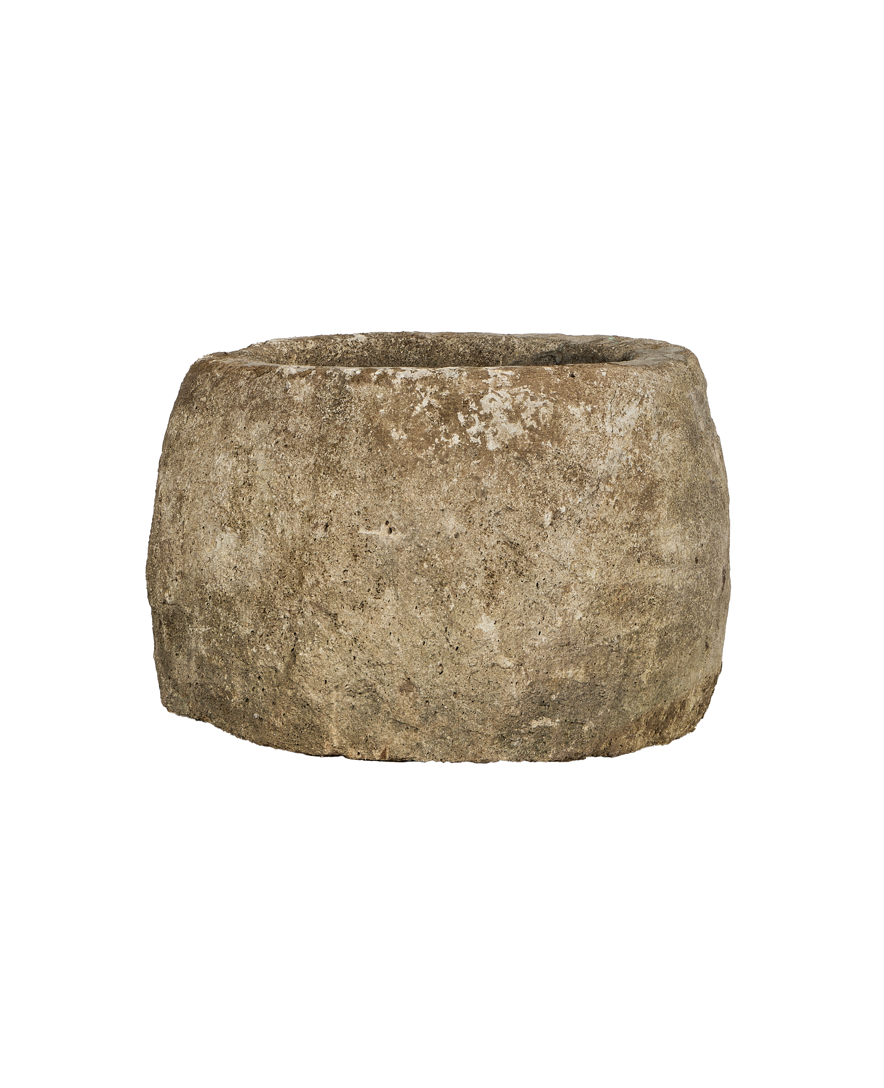 Olive Ateliers - Limestone Trough - Round