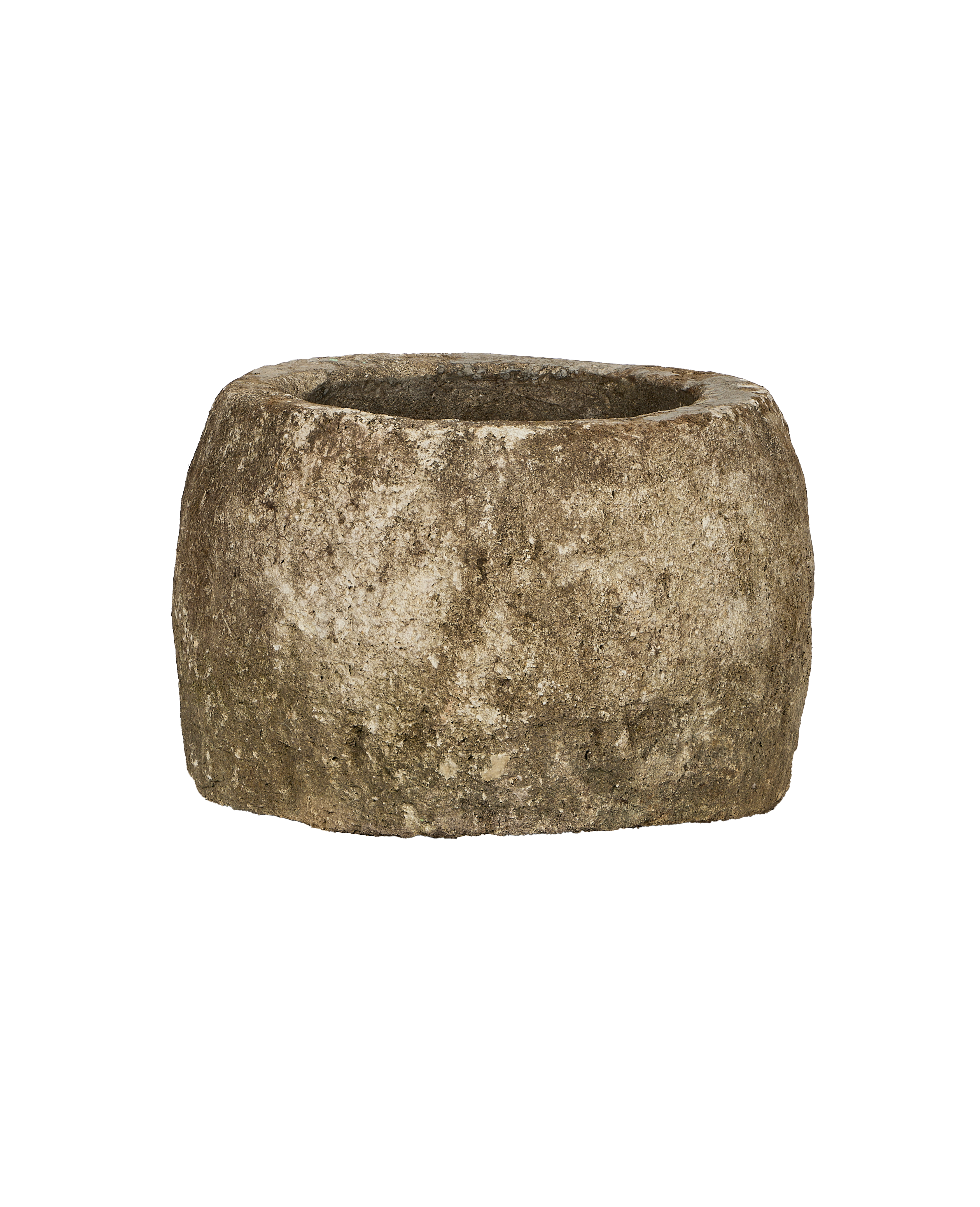 Olive Ateliers - Limestone Trough - Round