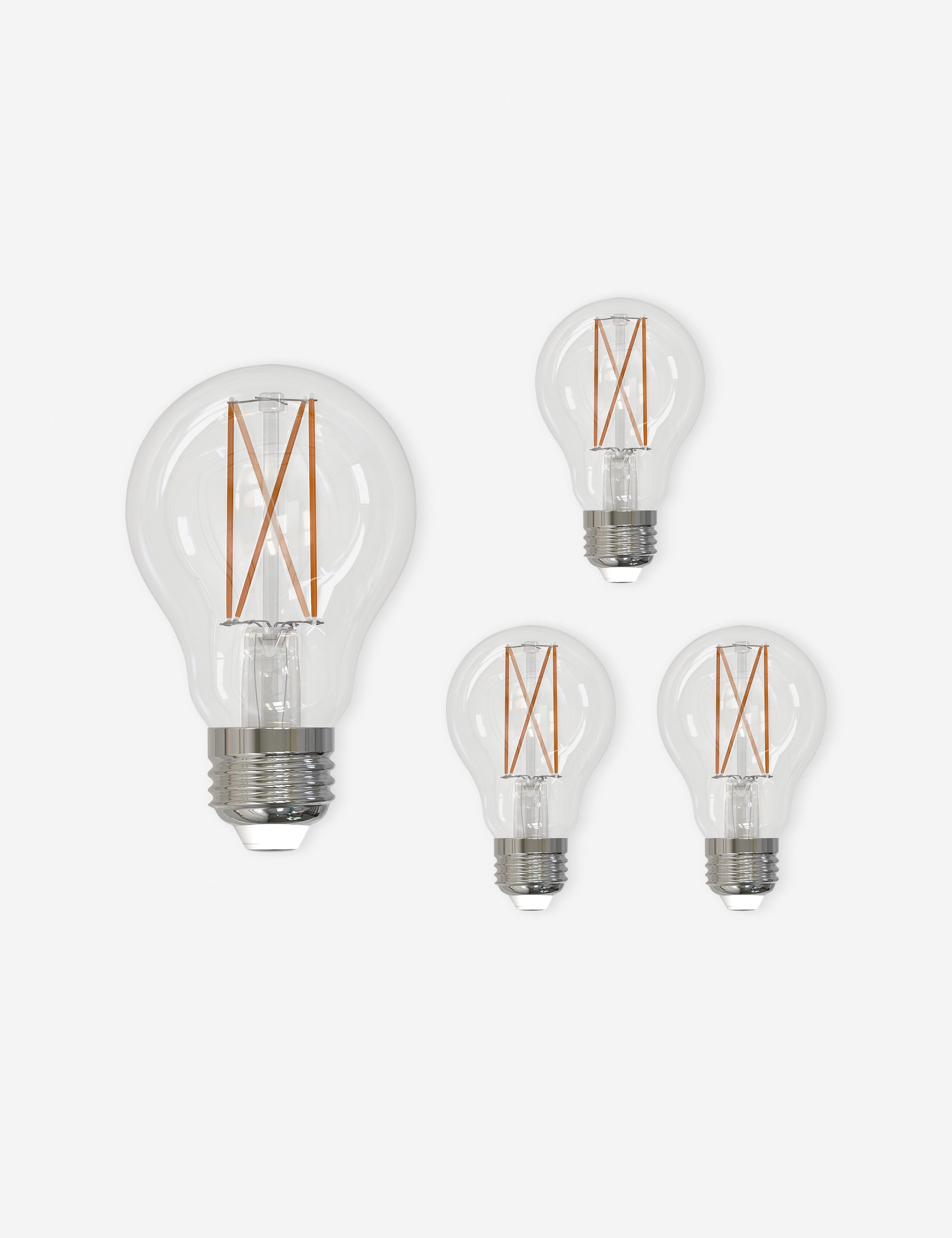 Lulu and Georgia - A19 LED Filament Bulb (Set of 4)