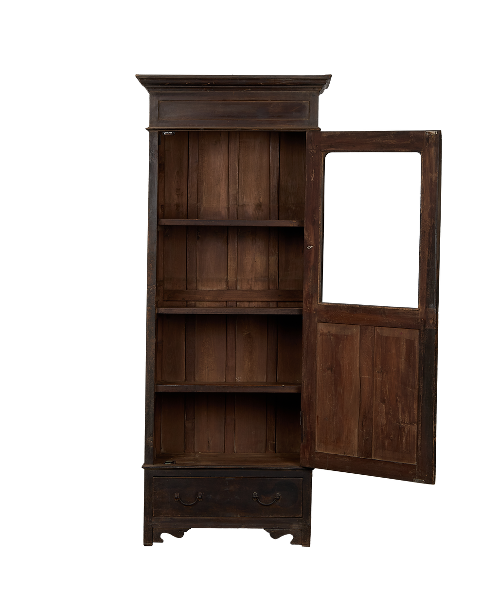 Olive Ateliers - Wood Cabinet - Stained