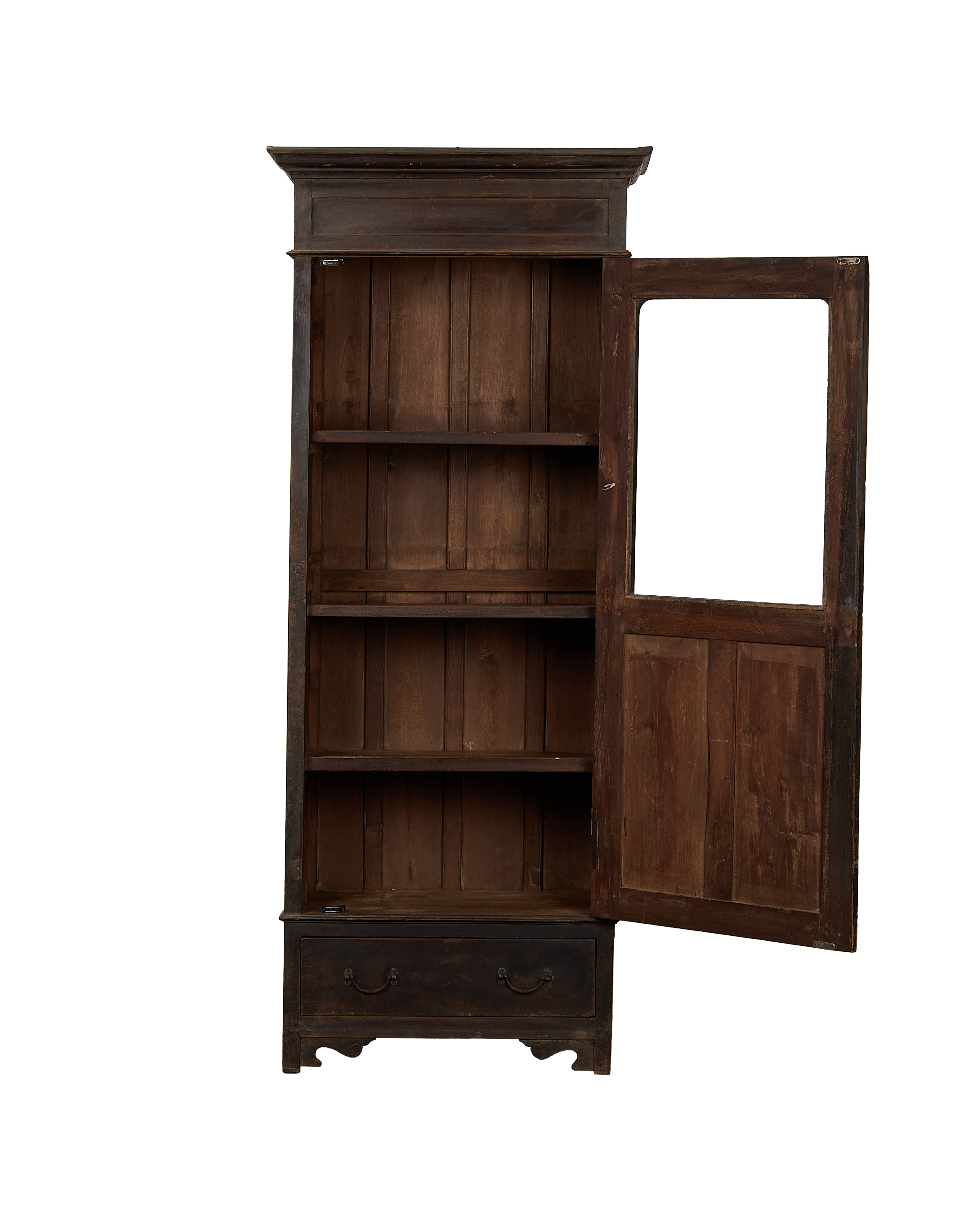 Olive Ateliers - Wood Cabinet - Stained