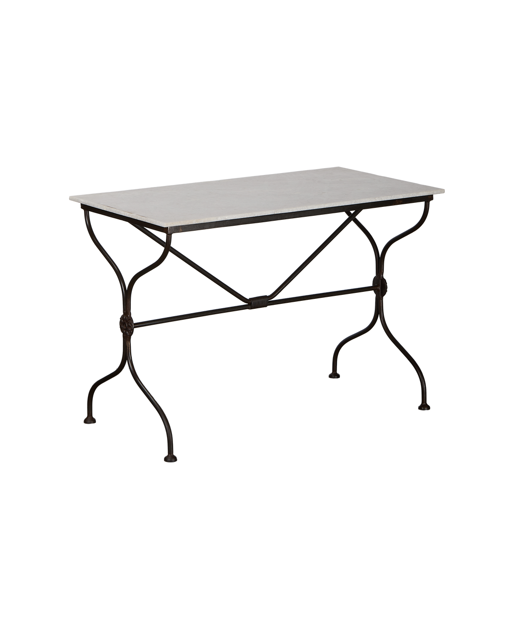 Olive Ateliers - Trellis Marble Bistro Table - Rectangle
