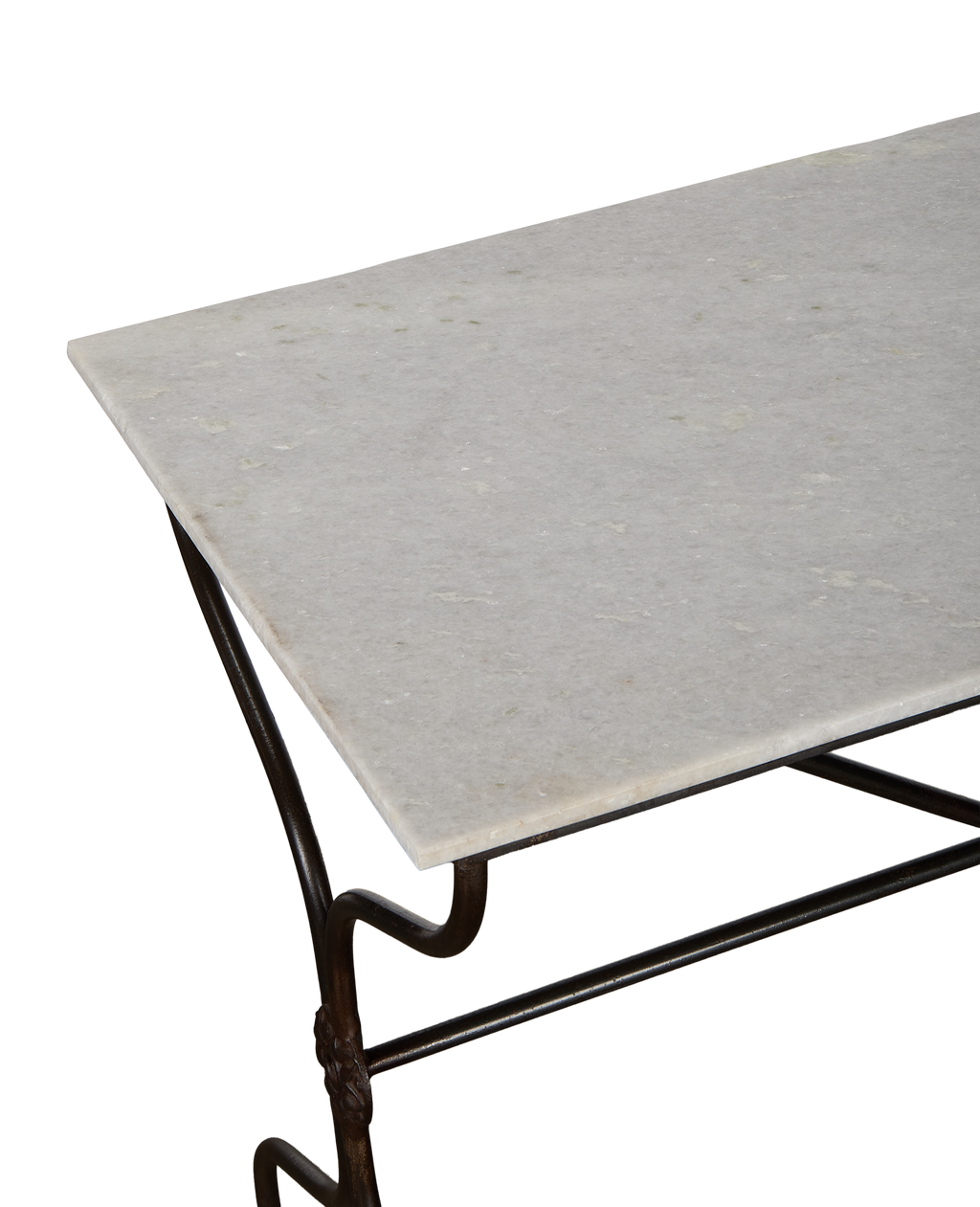 Olive Ateliers - Trellis Marble Bistro Table - Rectangle
