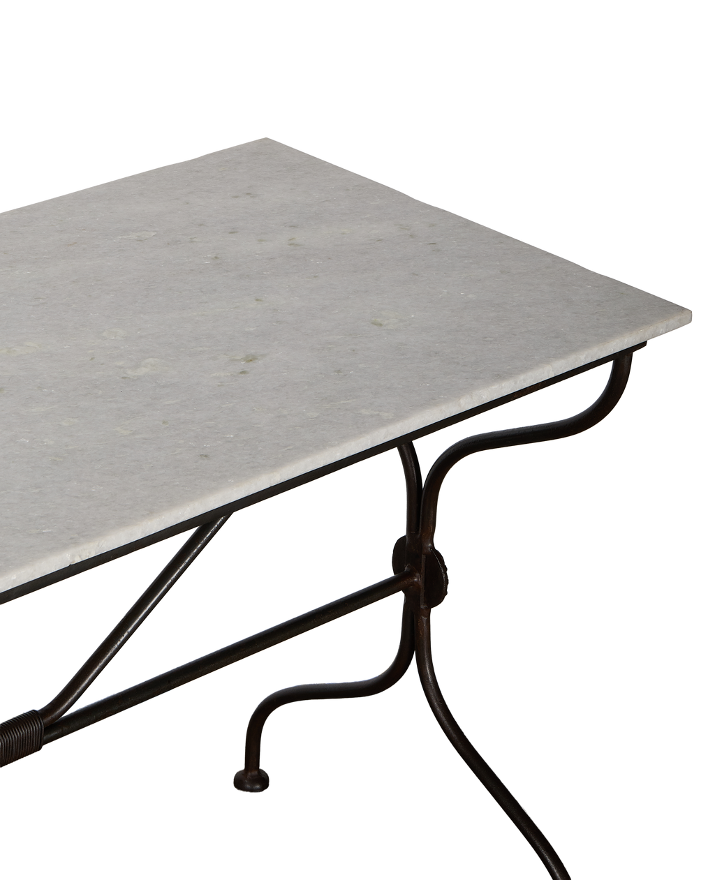 Olive Ateliers - Trellis Marble Bistro Table - Rectangle